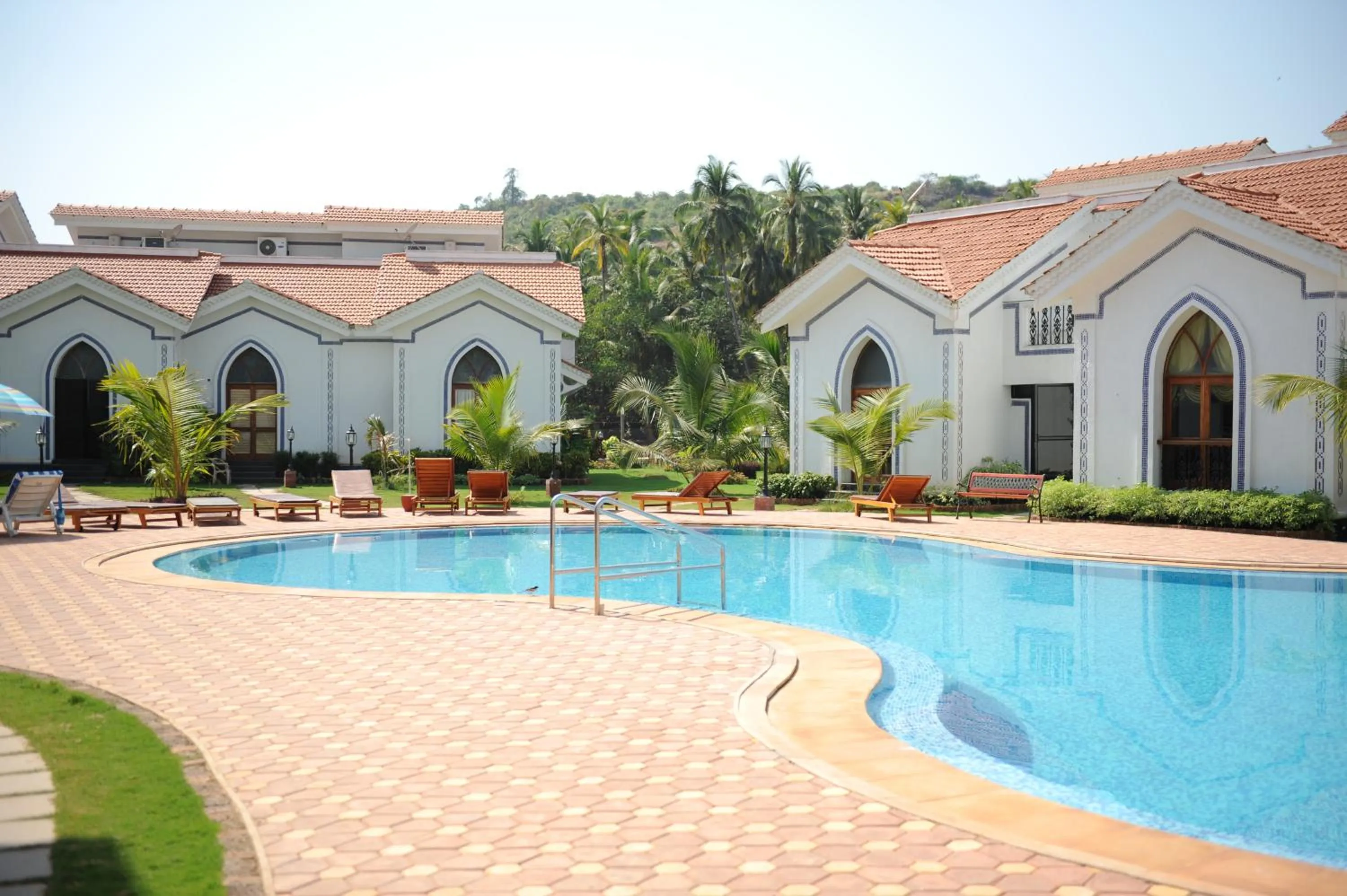 Swimming pool in Riviera Hermitage