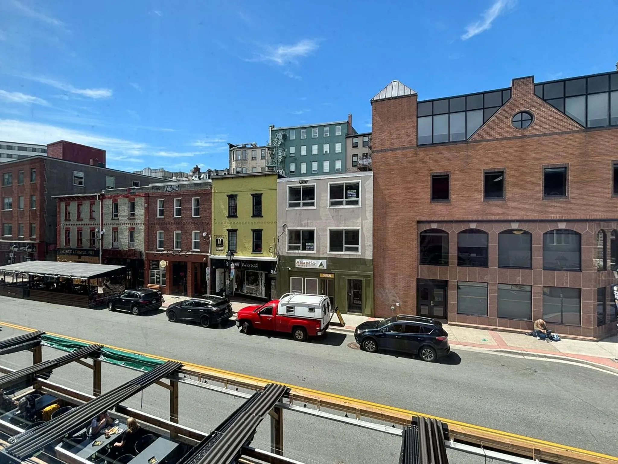 City view in The Franklin Hotel