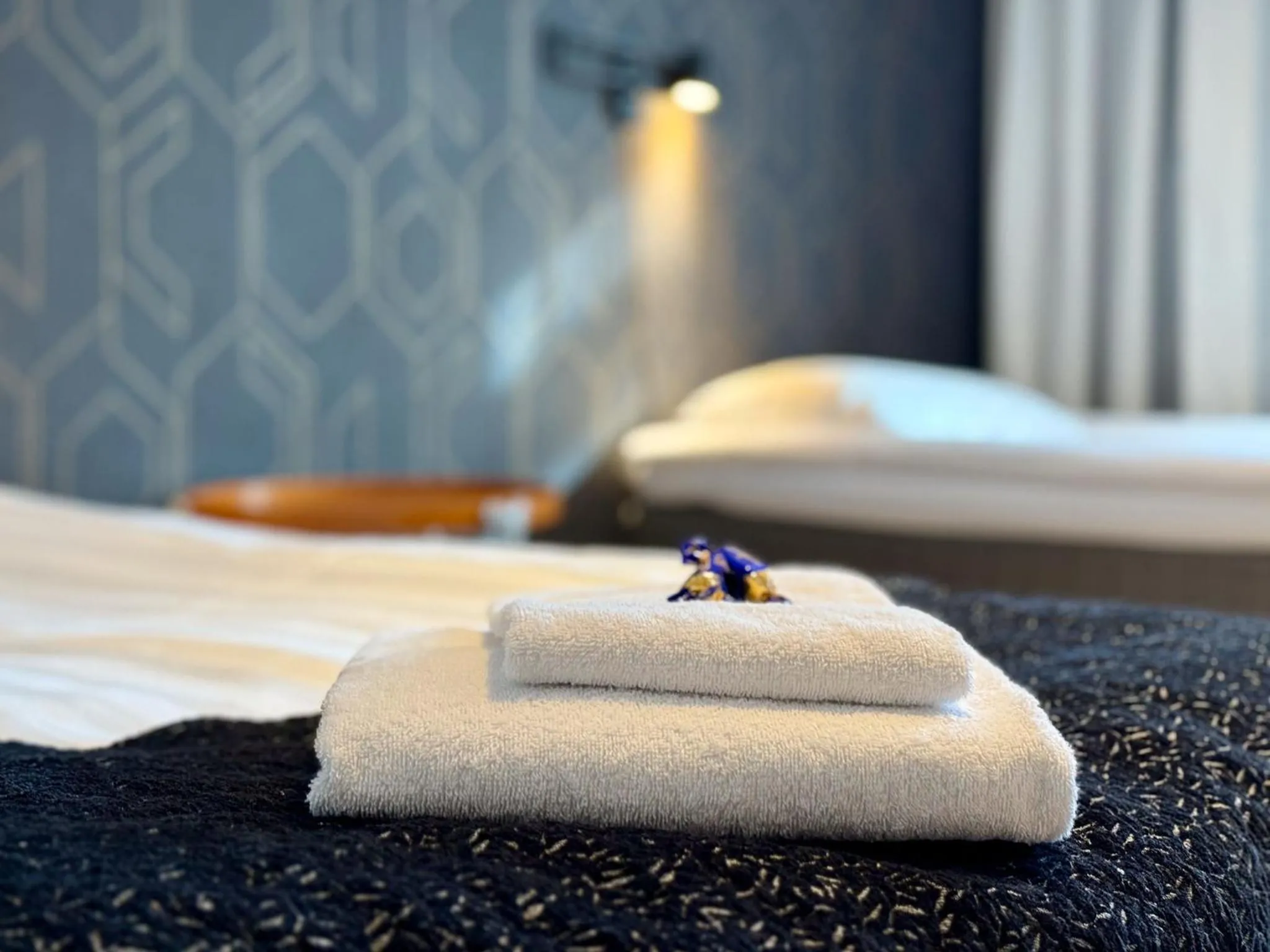 Bedroom, Bed in Hotelli Joentalo