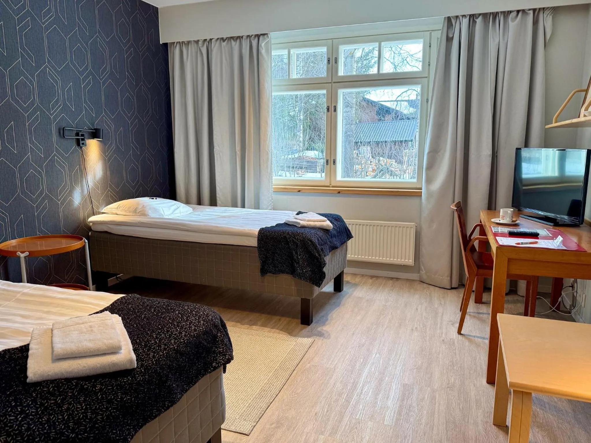 Bedroom, Bed in Hotelli Joentalo