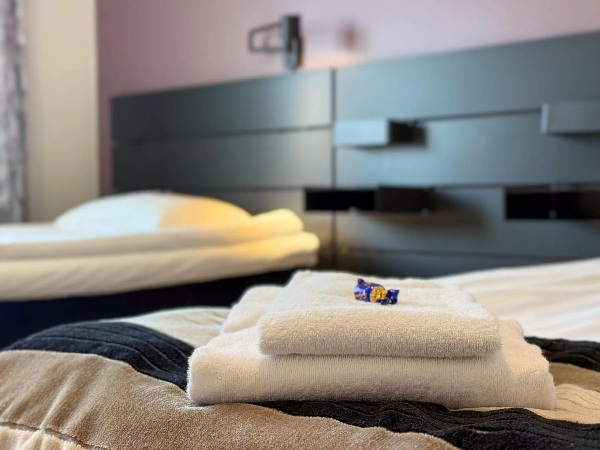 Bedroom, Bed in Hotelli Joentalo