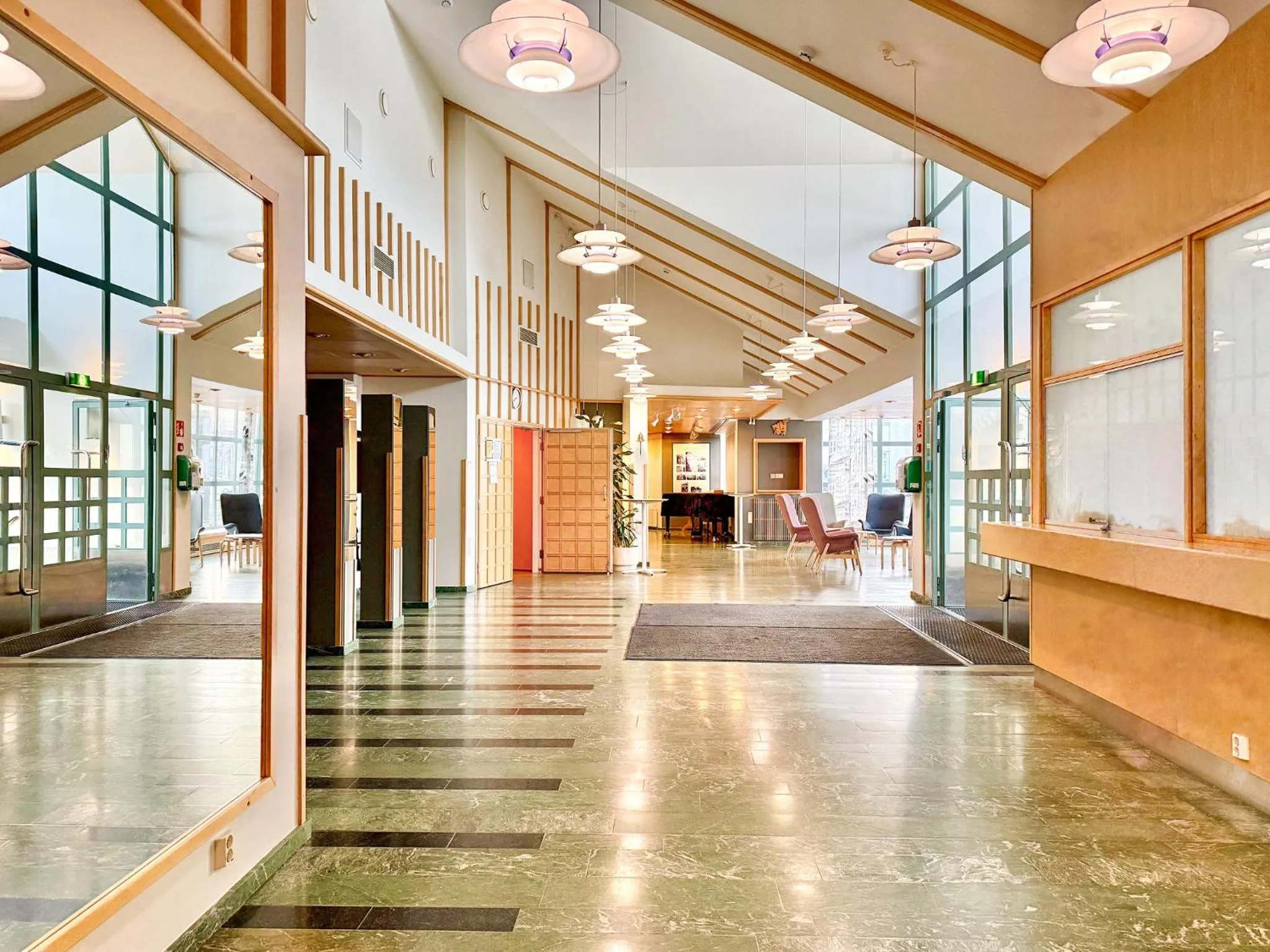 Lobby or reception in Hotelli Joentalo
