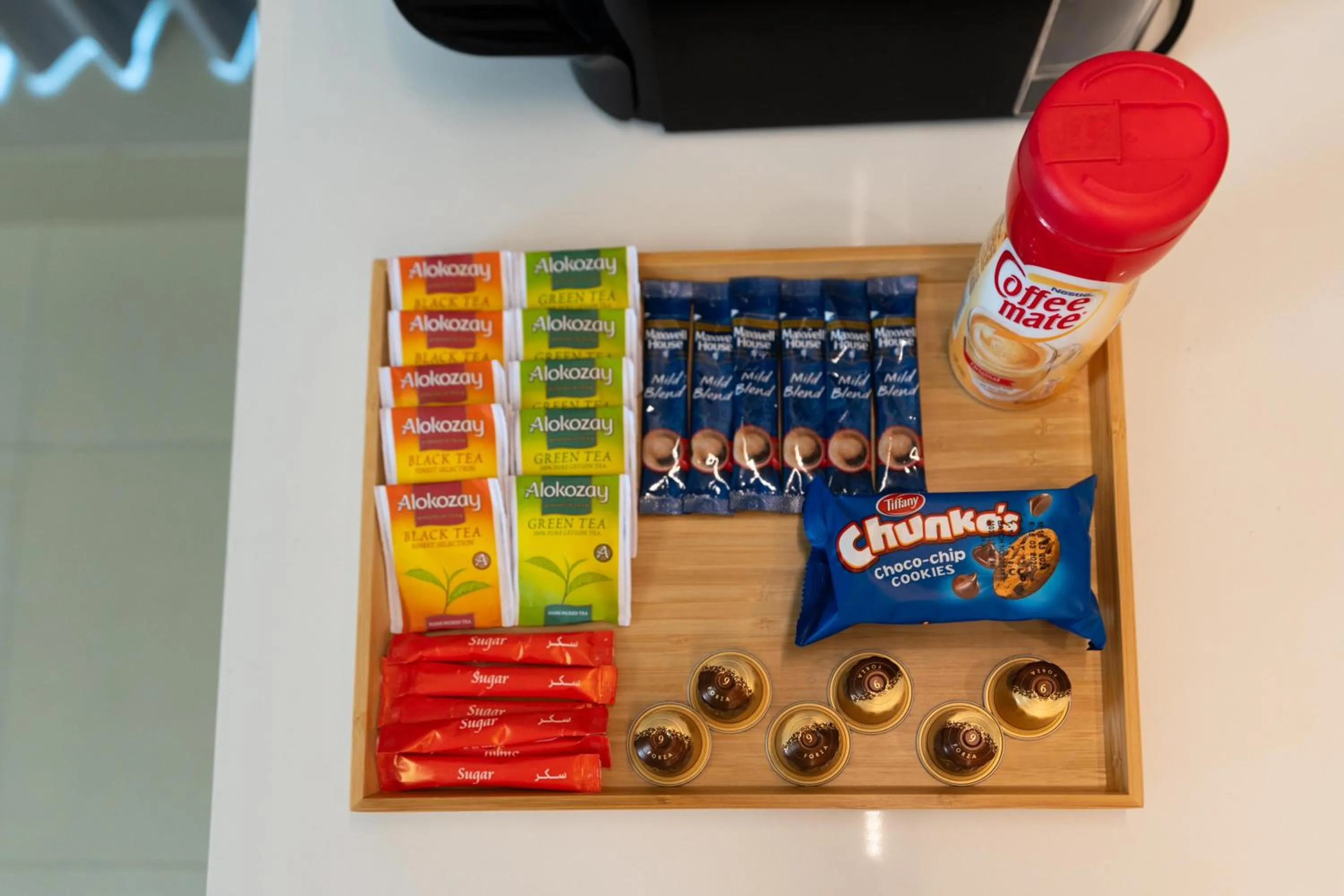 Food and drinks in Globalstay Creek Horizon Modern Apartments