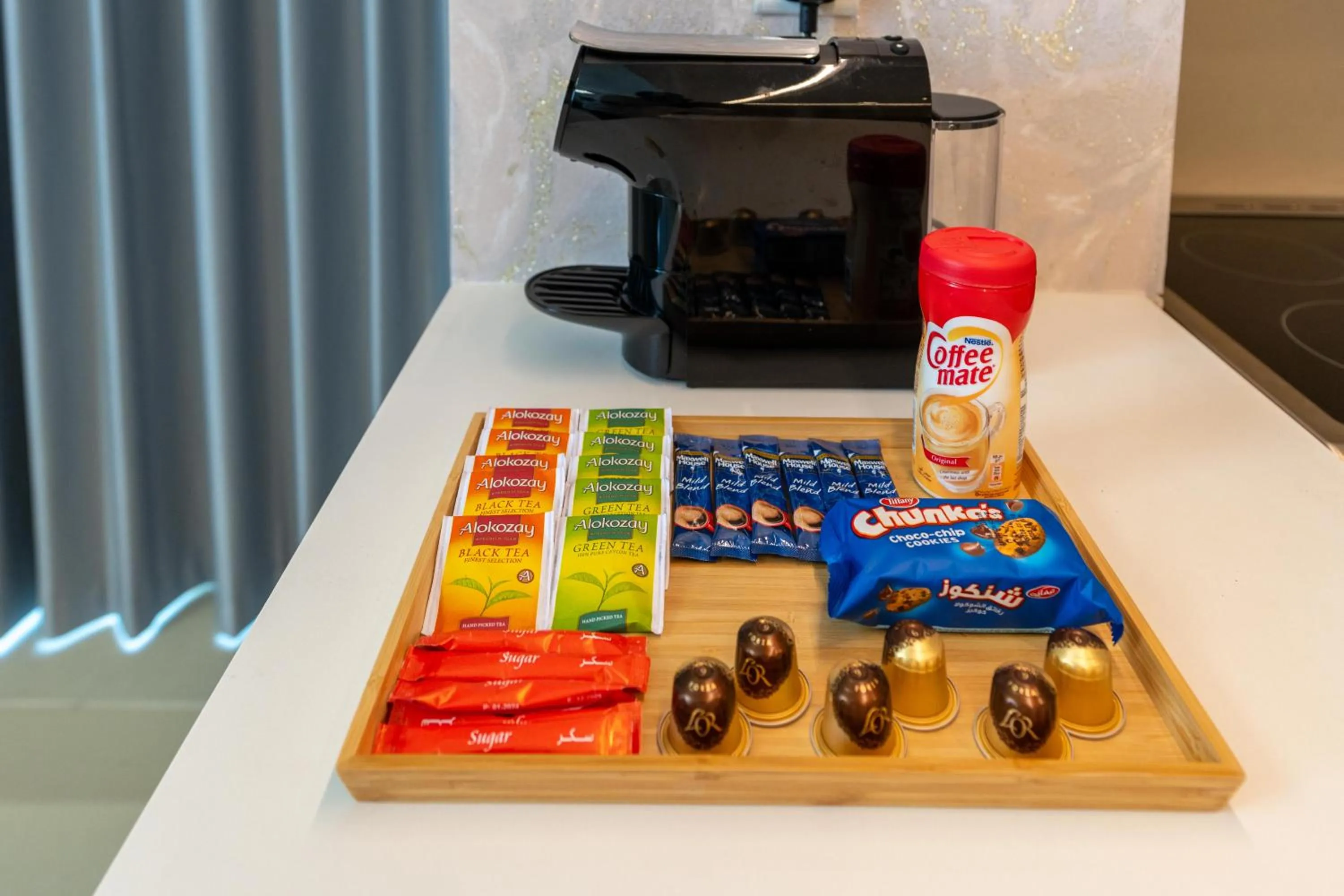 Food and drinks in Globalstay Creek Horizon Modern Apartments