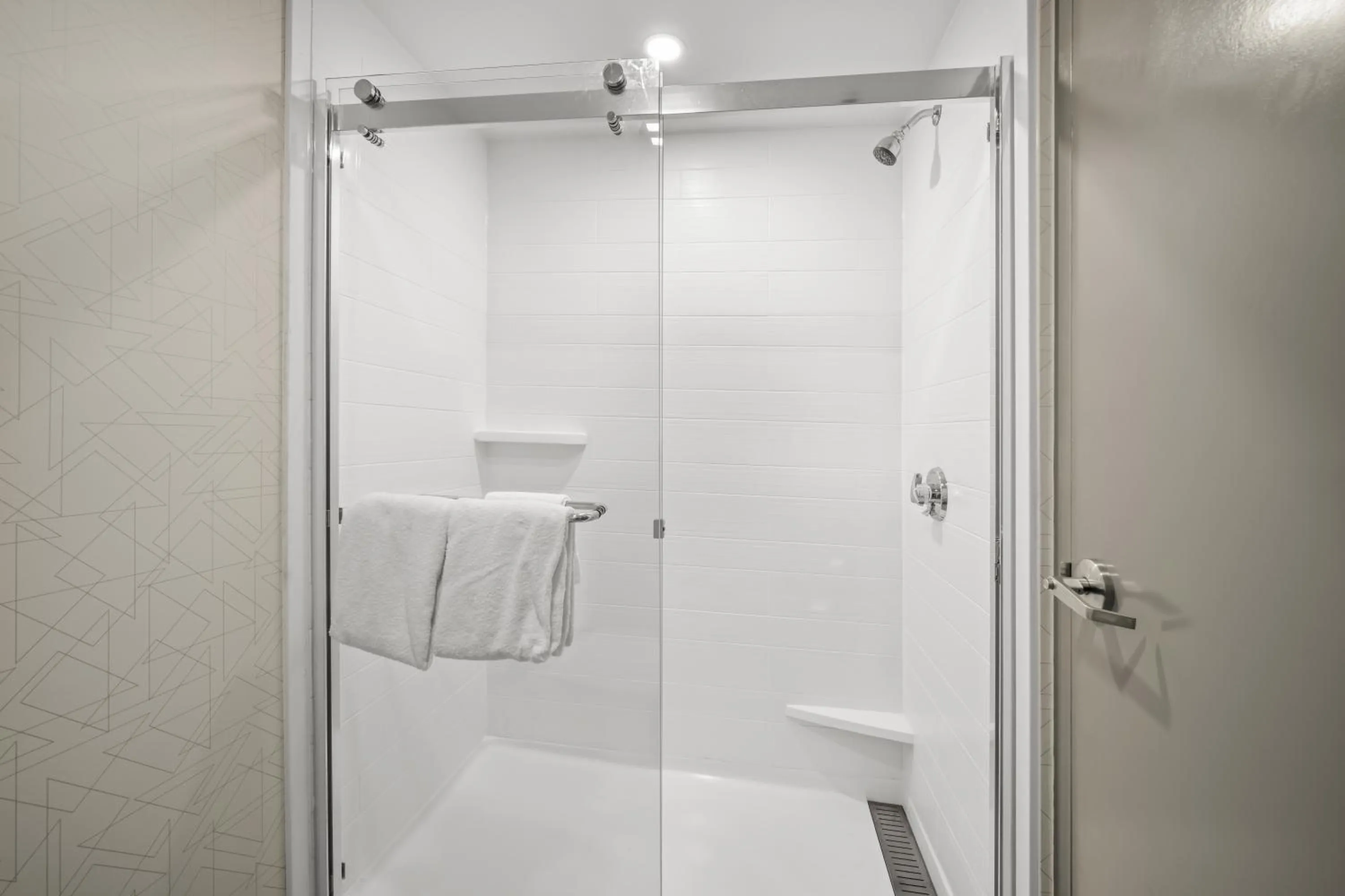 Shower in Holiday Inn Express Boston North-Woburn by IHG