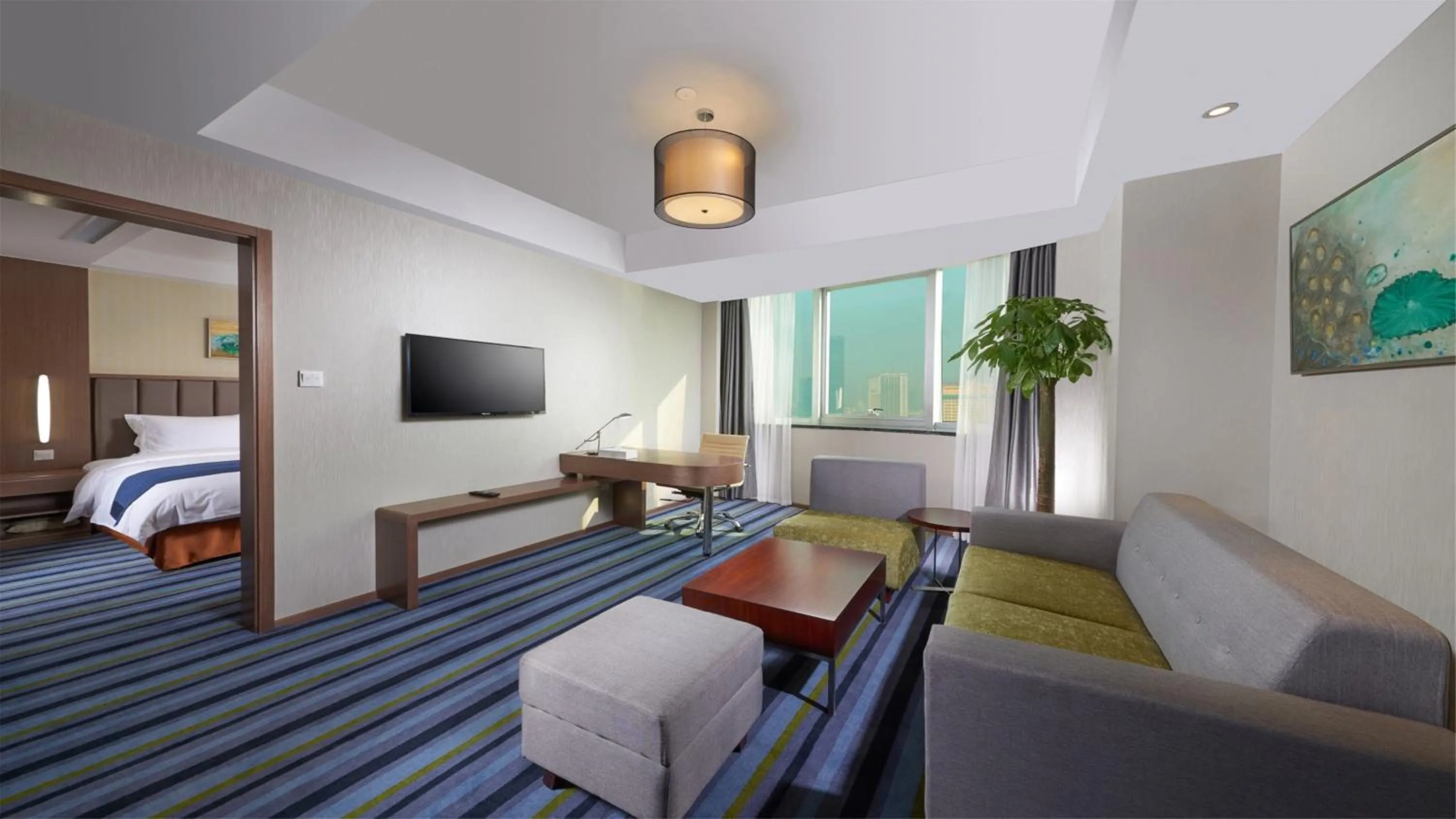 Bedroom, Bed in Holiday Inn Express Hefei Huaihe Road