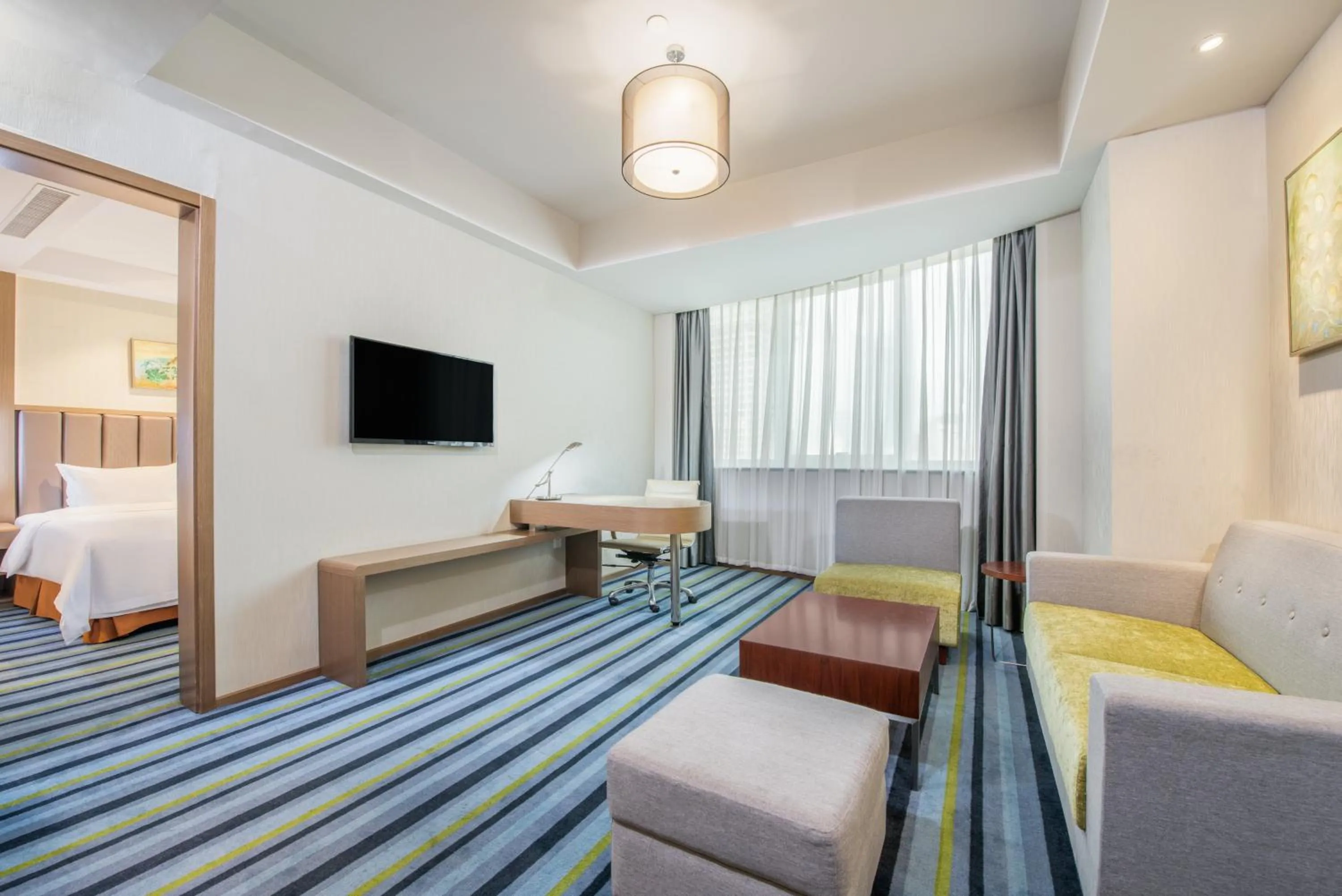 Bedroom, Bed in Holiday Inn Express Hefei Huaihe Road