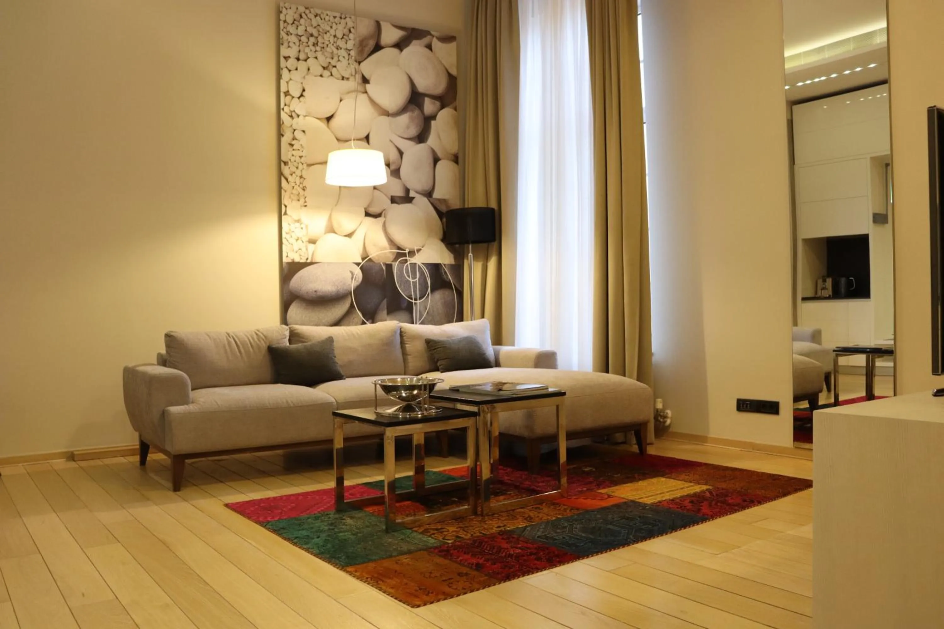 Living room in Zepter Hotel Belgrade, member of Zepter Hotels