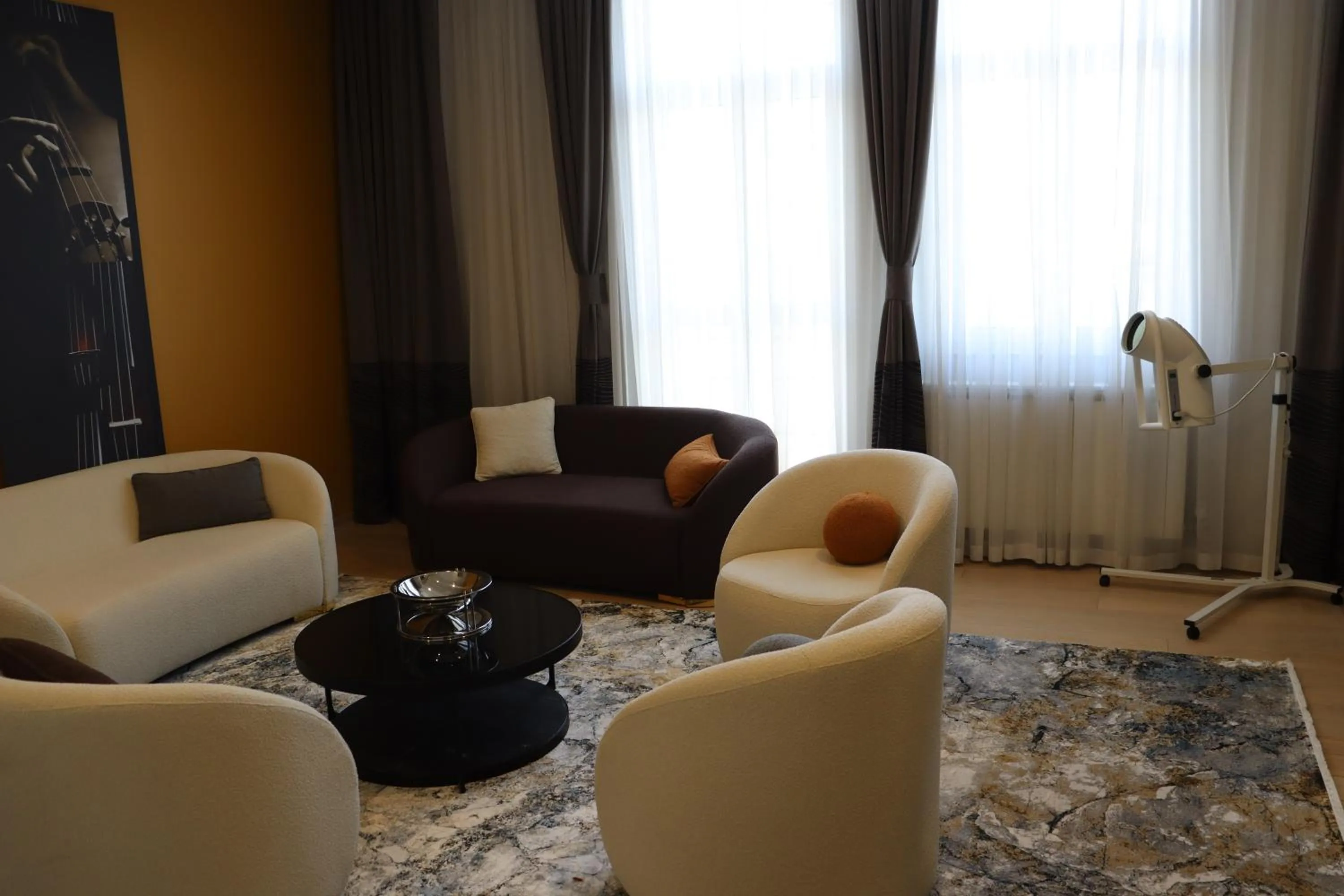 Living room in Zepter Hotel Belgrade, member of Zepter Hotels