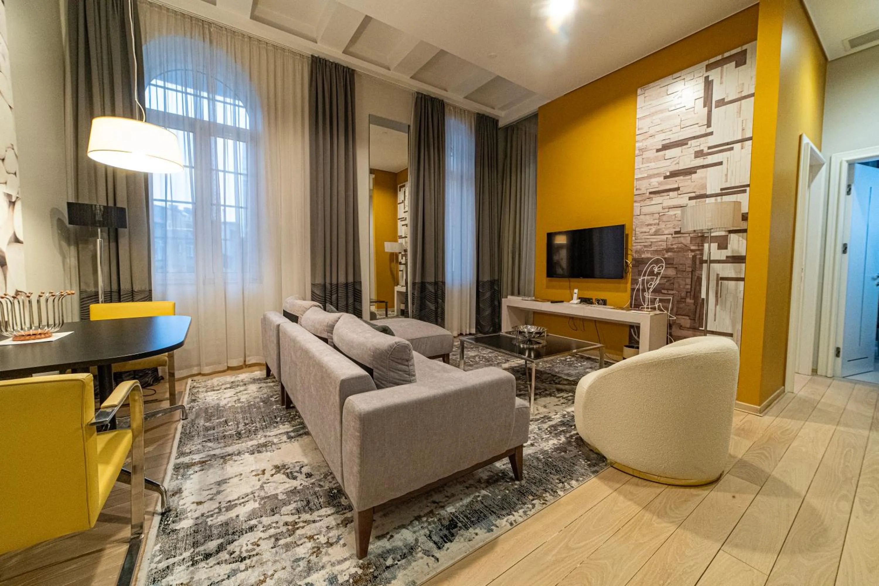 Living room in Zepter Hotel Belgrade, member of Zepter Hotels