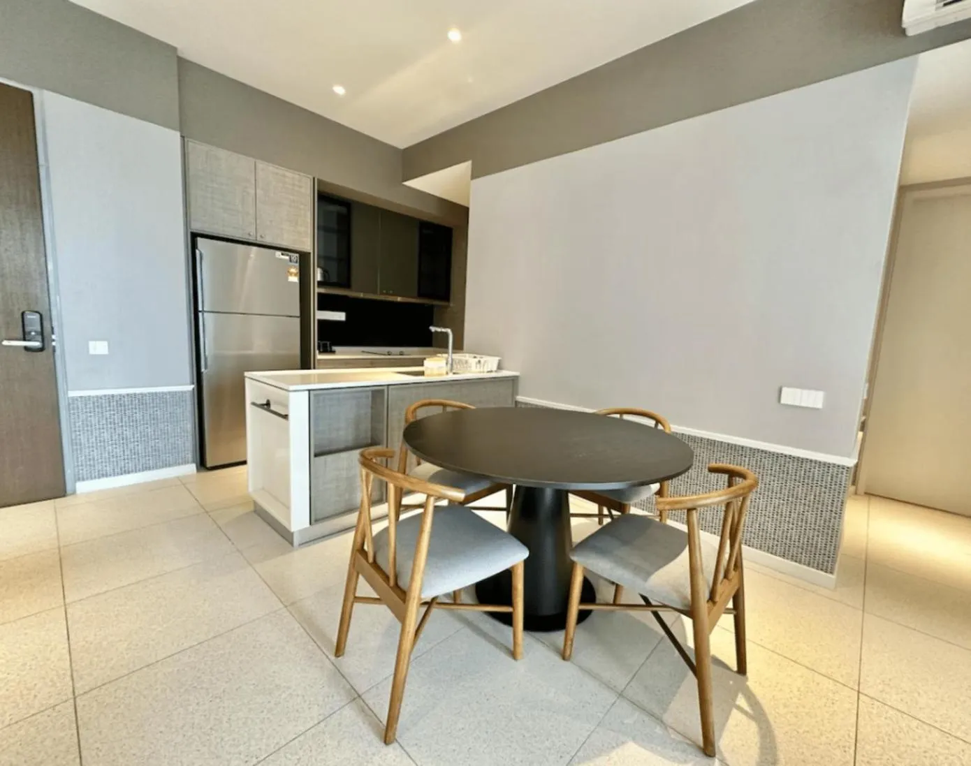 Kitchen or kitchenette in Millerz Square Old Klang Road