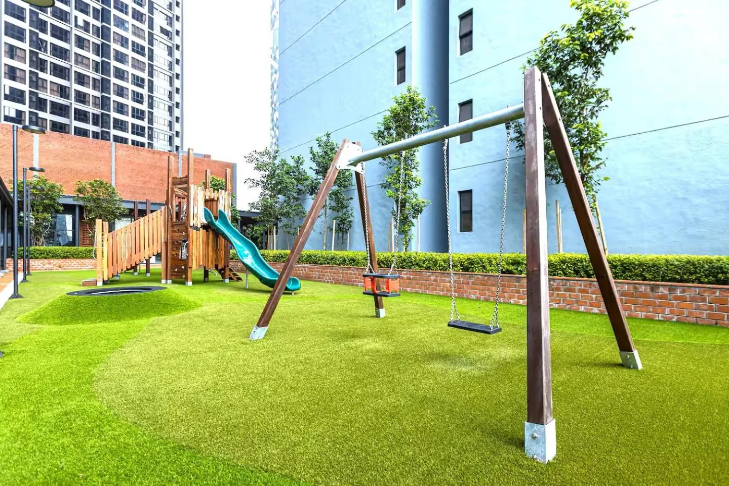 Children play ground in Millerz Square Old Klang Road