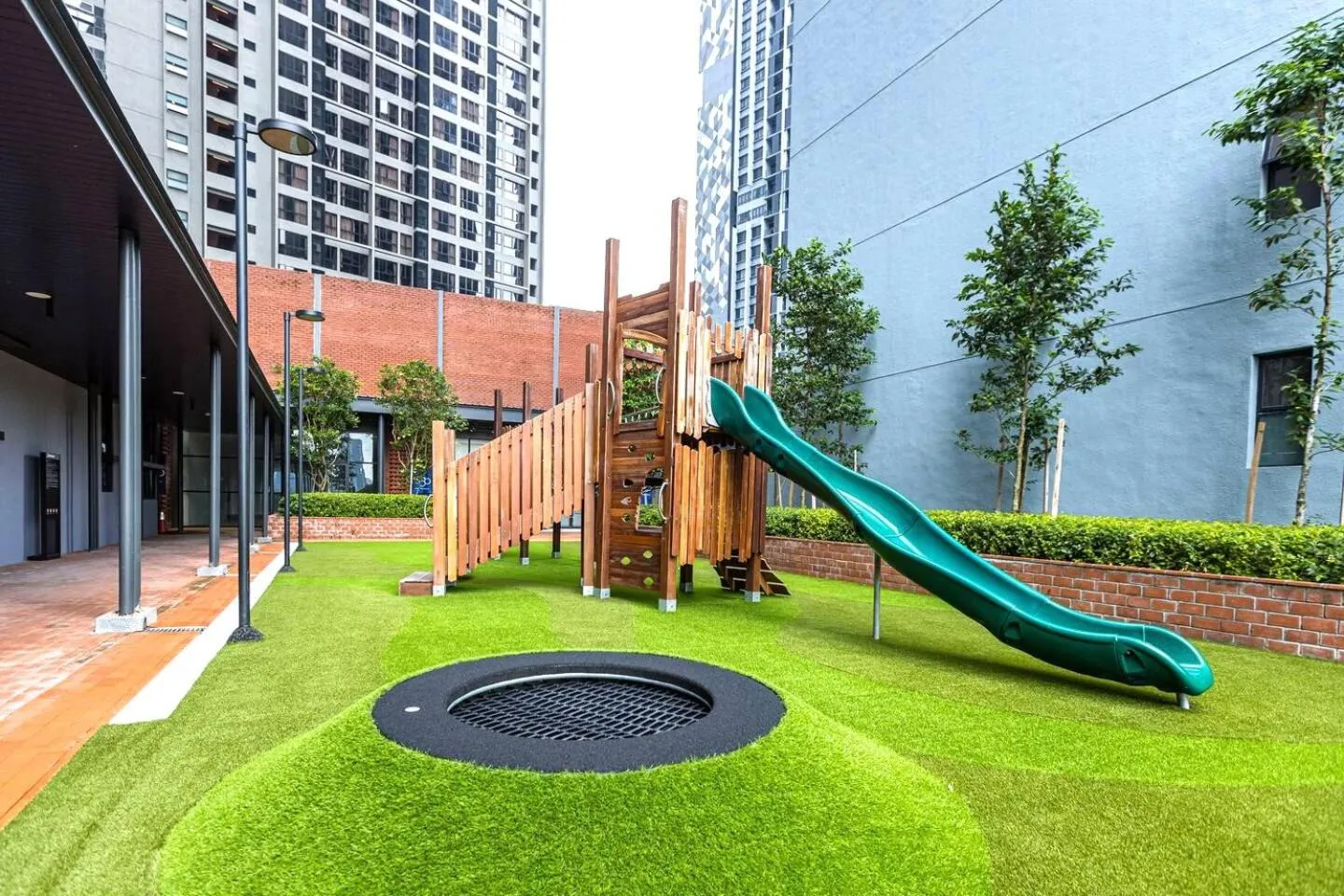 Children play ground in Millerz Square Old Klang Road