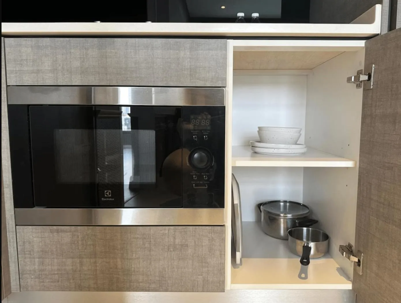 Kitchen or kitchenette in Millerz Square Old Klang Road