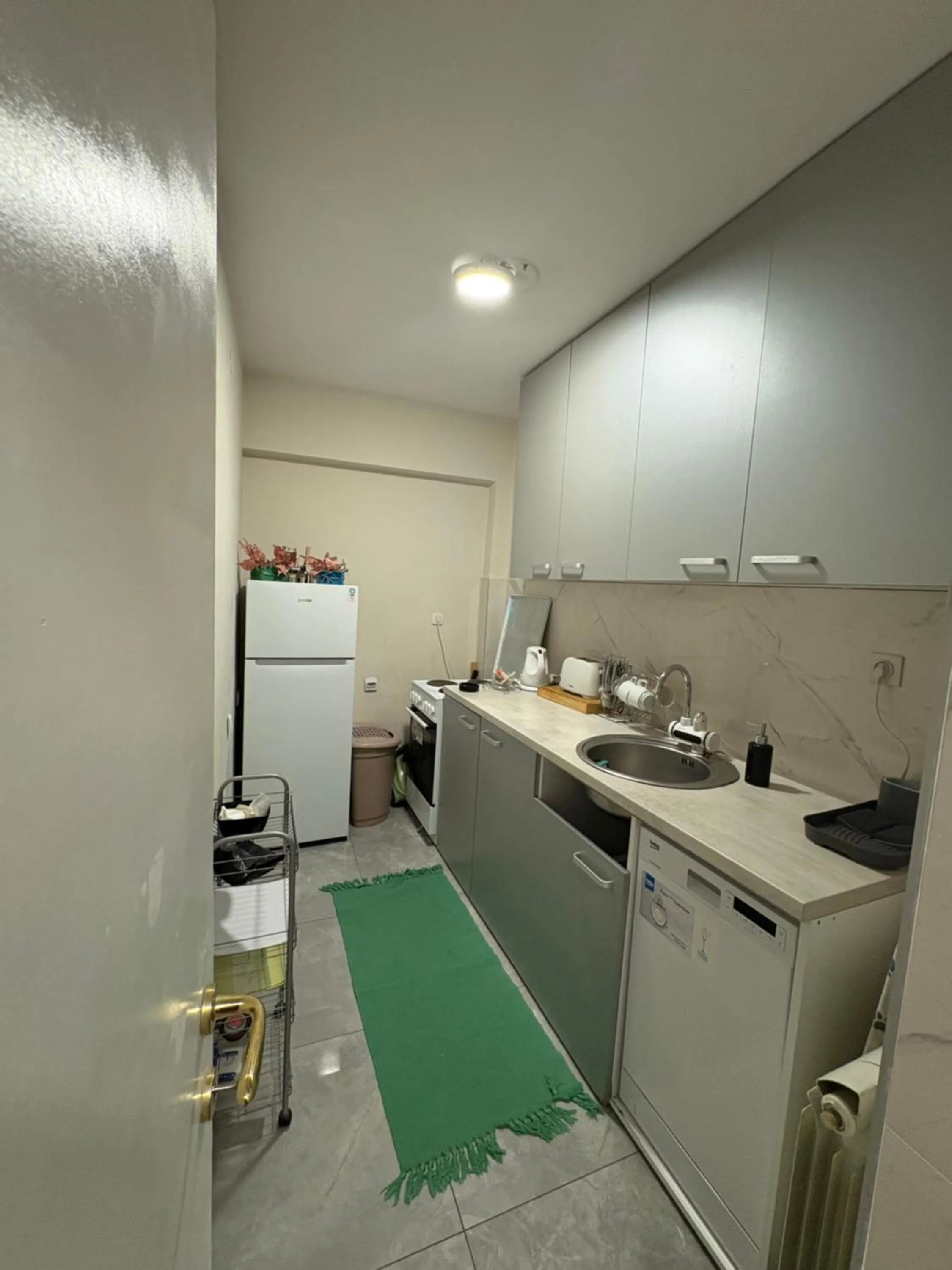Kitchen or kitchenette in Apartments Sat