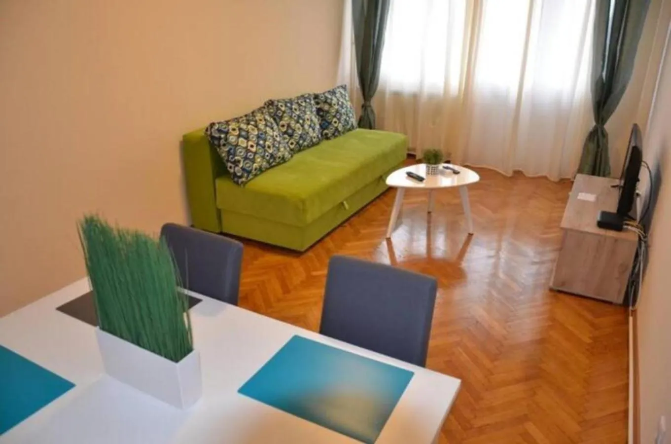 Seating area in Apartments Sat