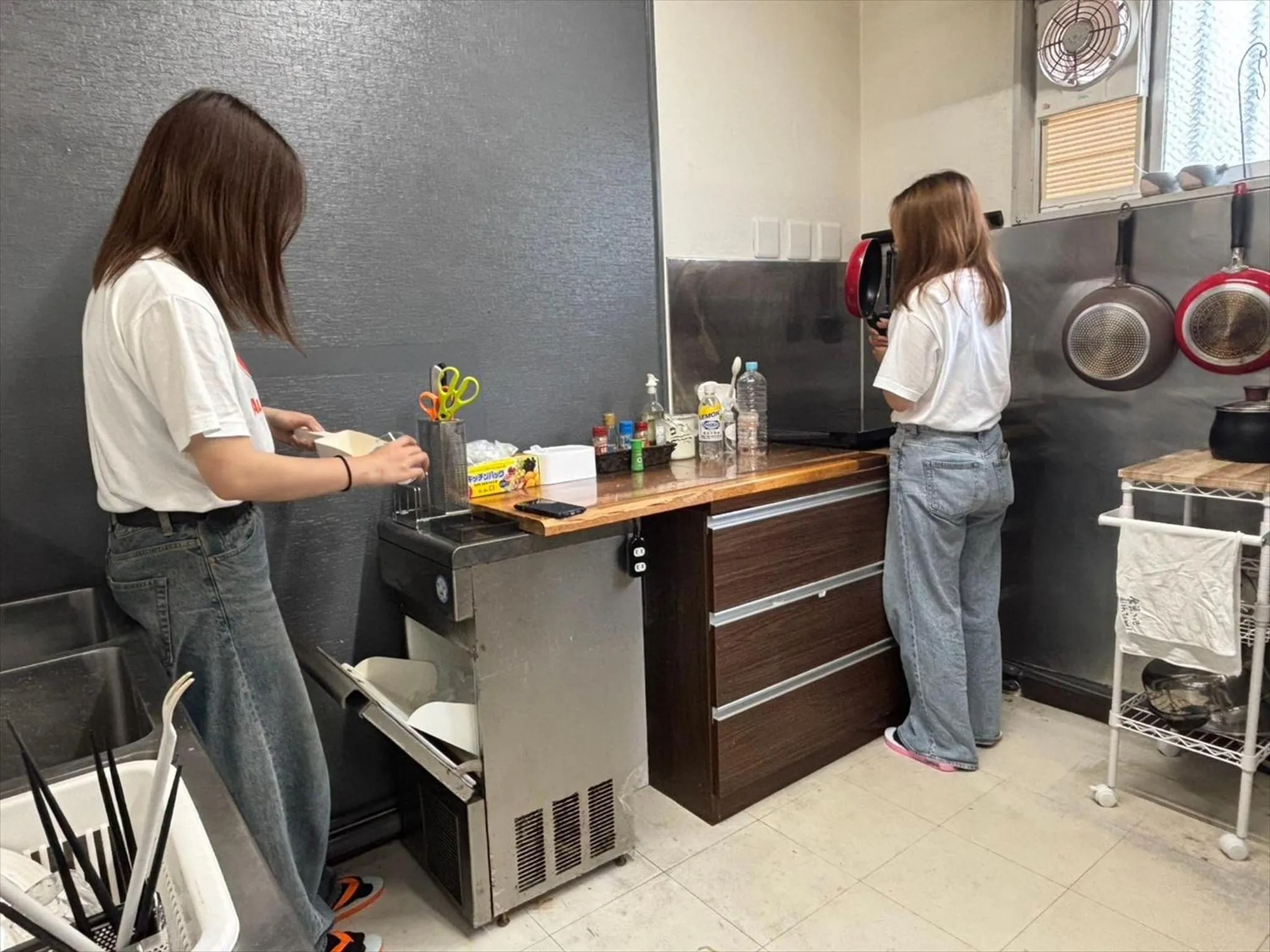 Kitchen or kitchenette in Guest house cocode