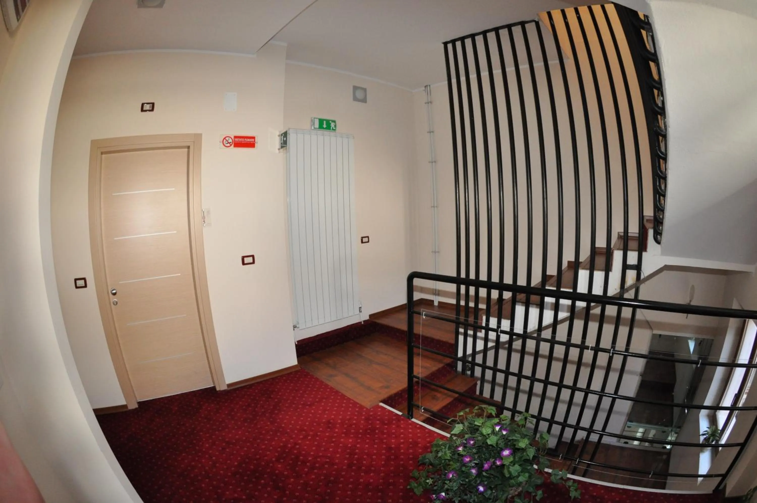 Inner courtyard view in Dulcinea hotel