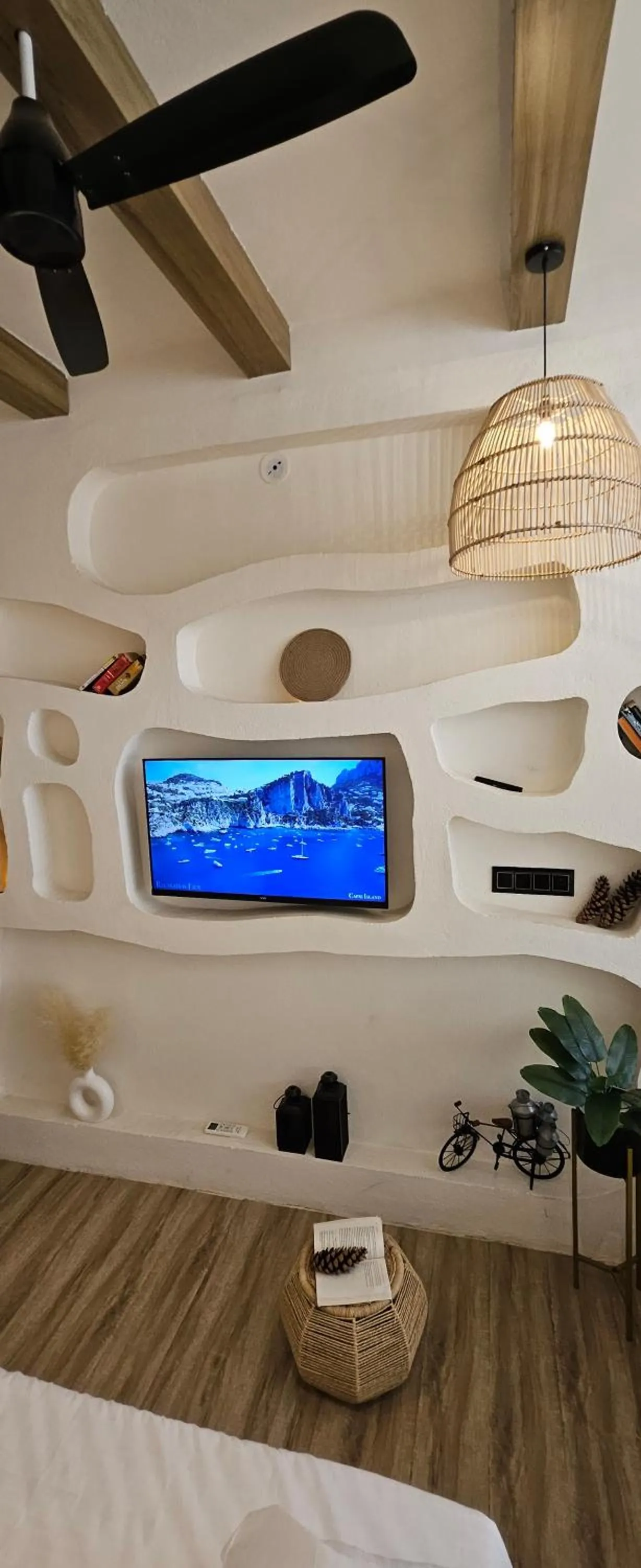 Bed in The Boho House