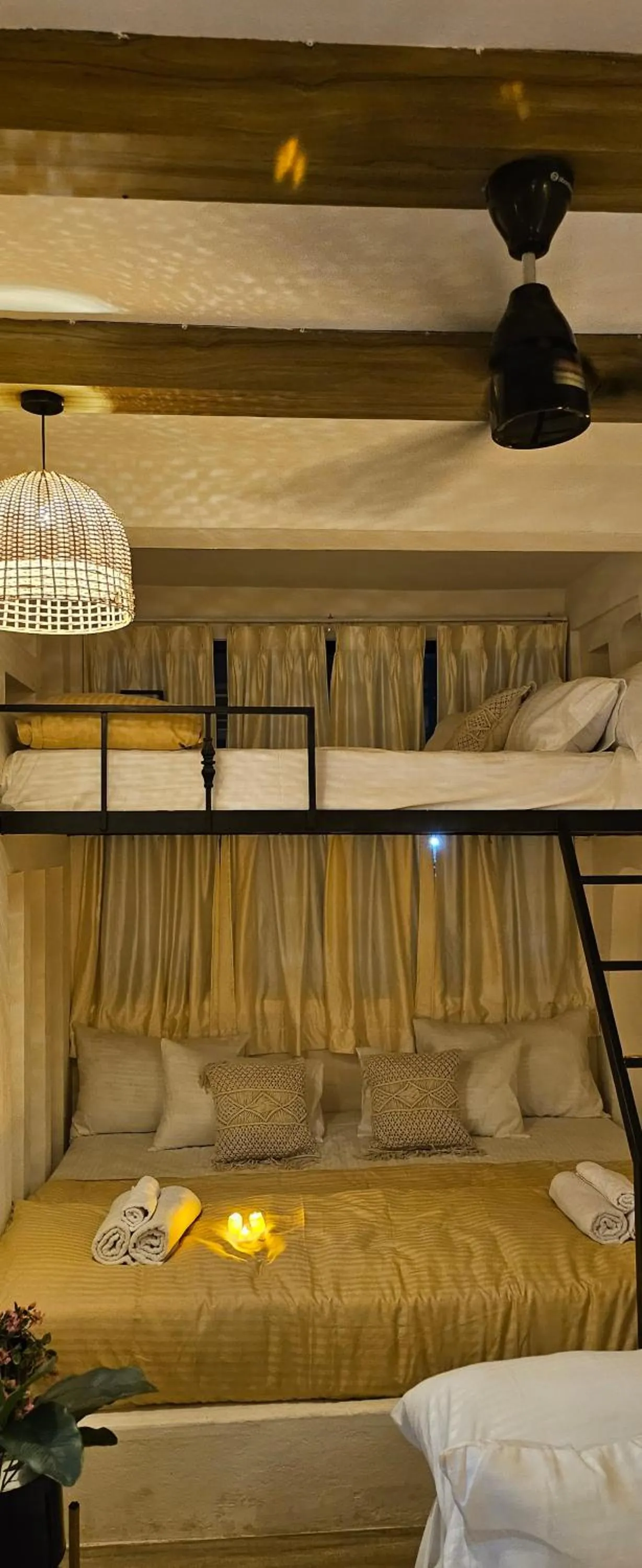 Bed in The Boho House