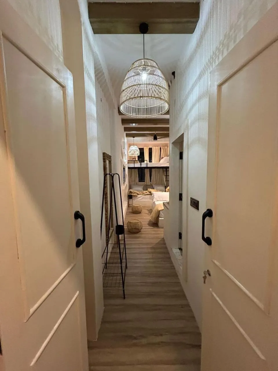 Bedroom, Bed in The Boho House