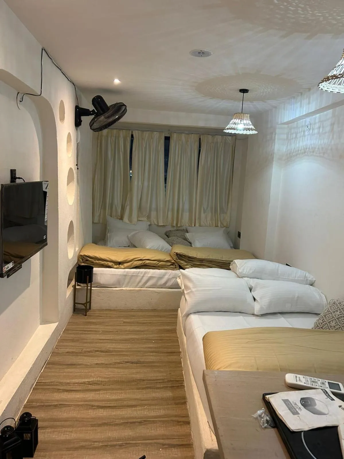 Bed in The Boho House