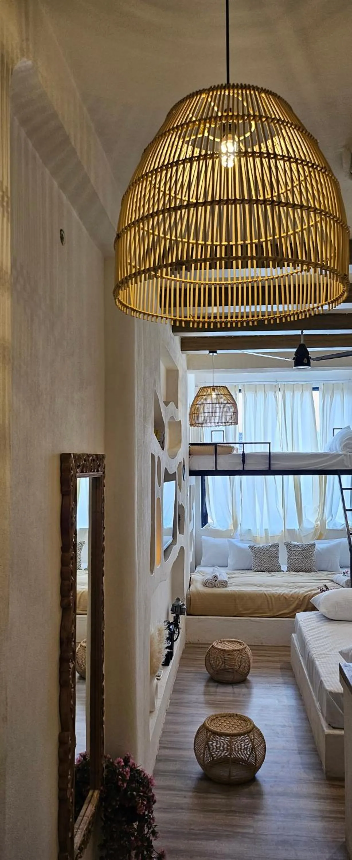 Bed in The Boho House