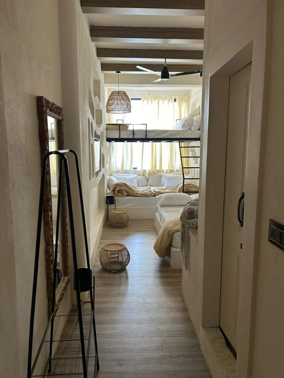 Bed in The Boho House