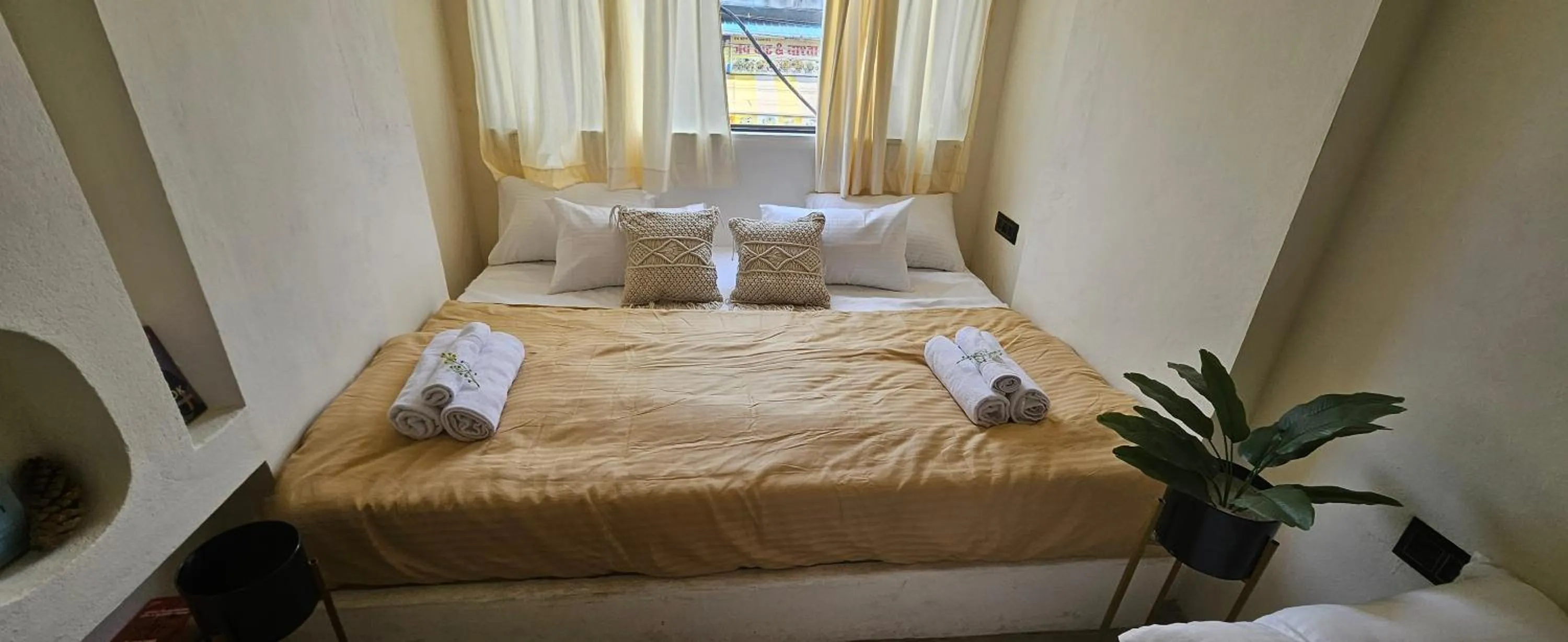 Bed in The Boho House