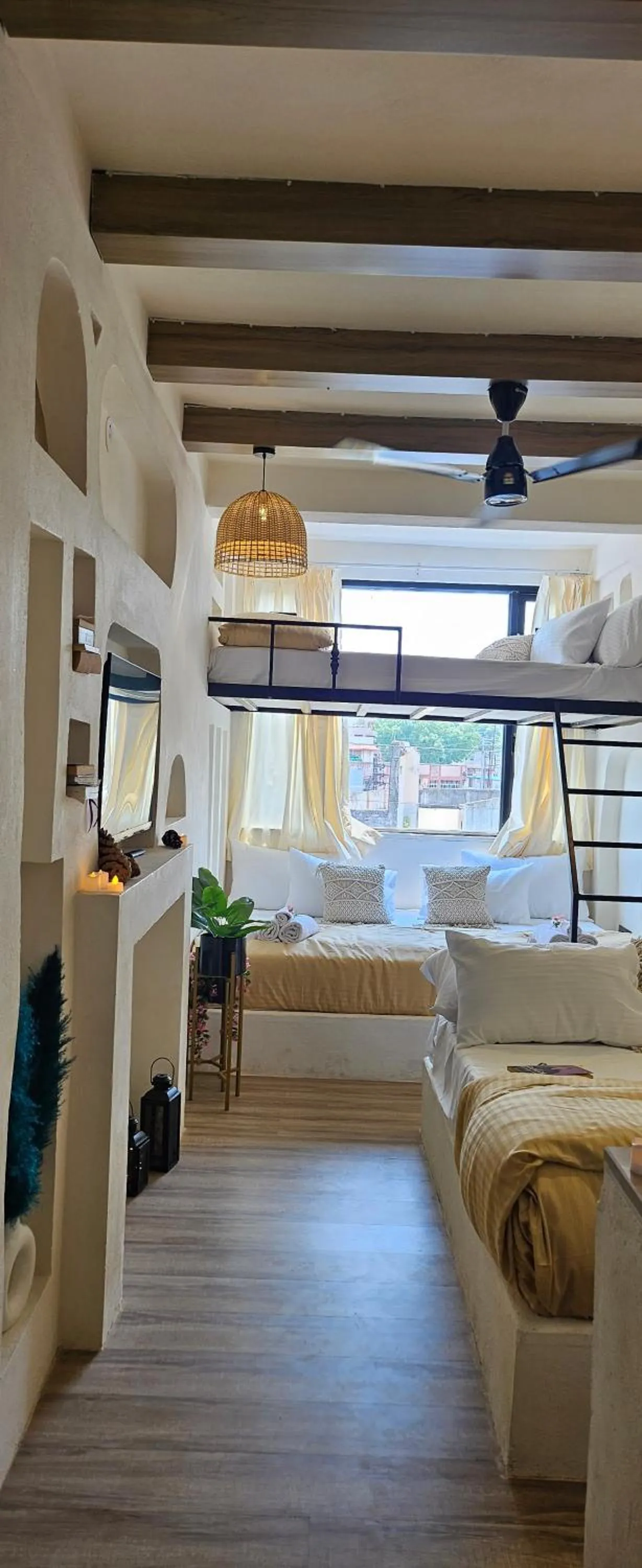 Bed in The Boho House