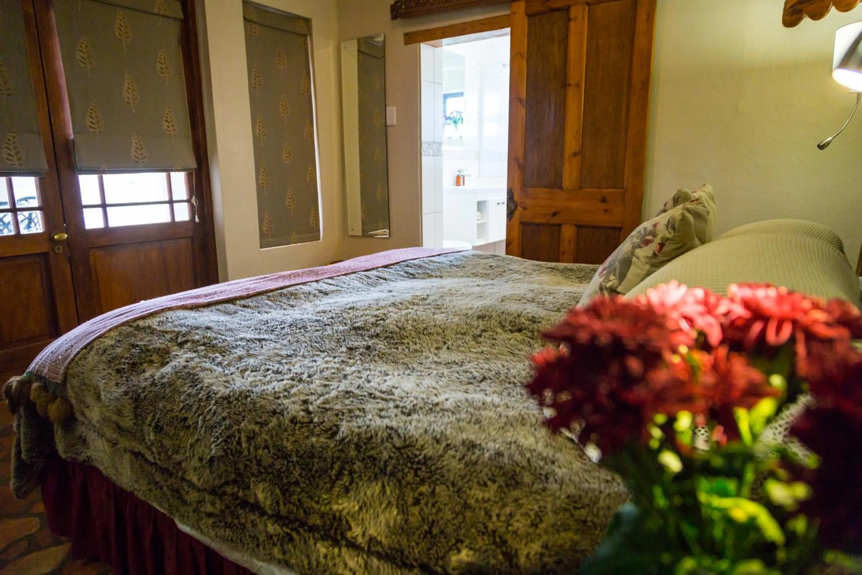 Bedroom, Bed in Skeiding Guest Farm