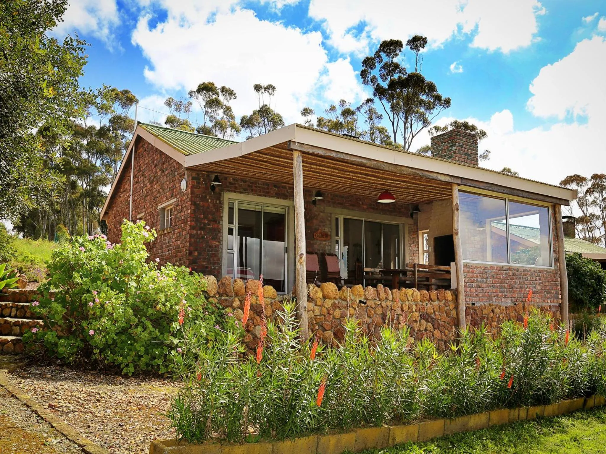 Facade/entrance in Skeiding Guest Farm