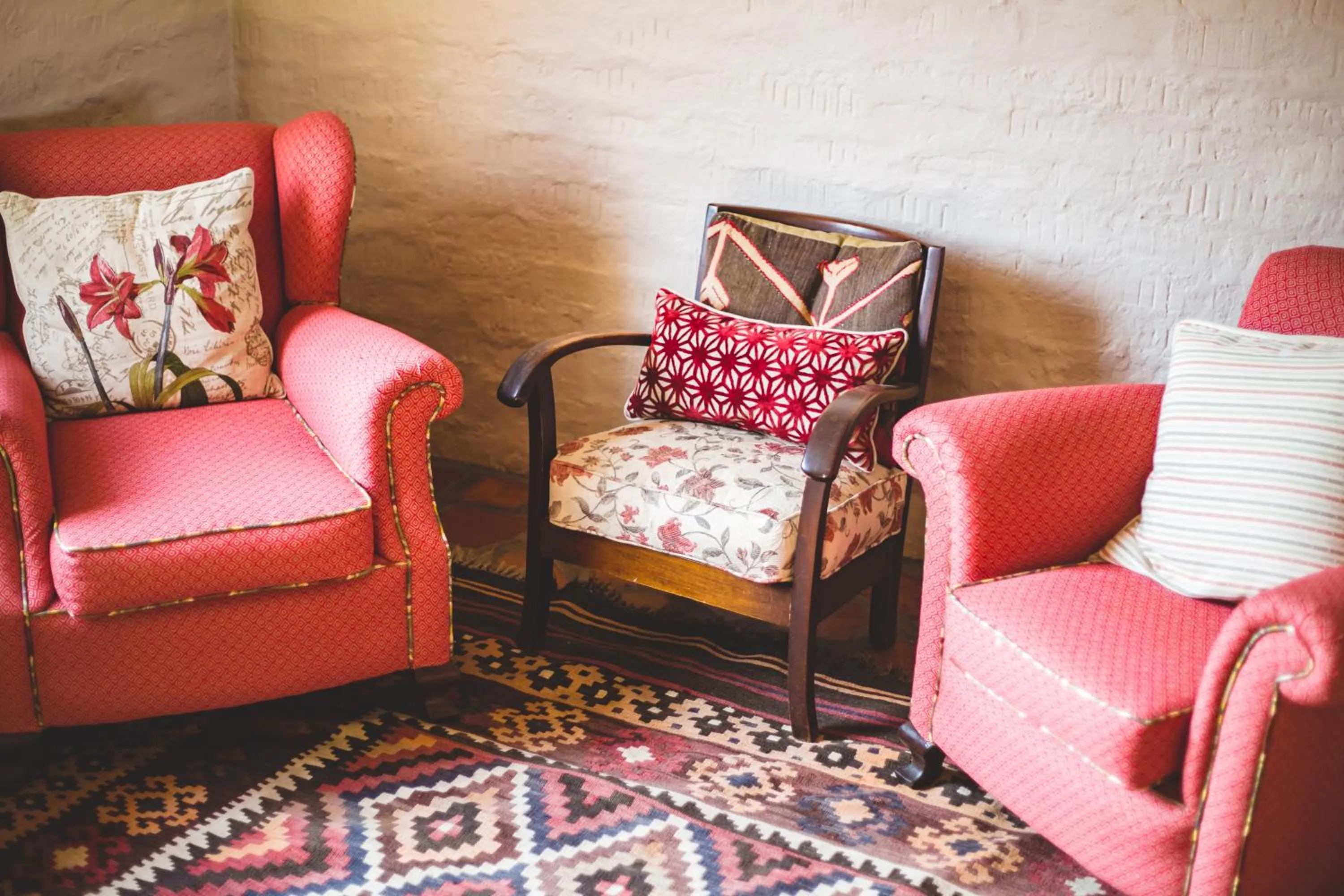 Seating area in Skeiding Guest Farm
