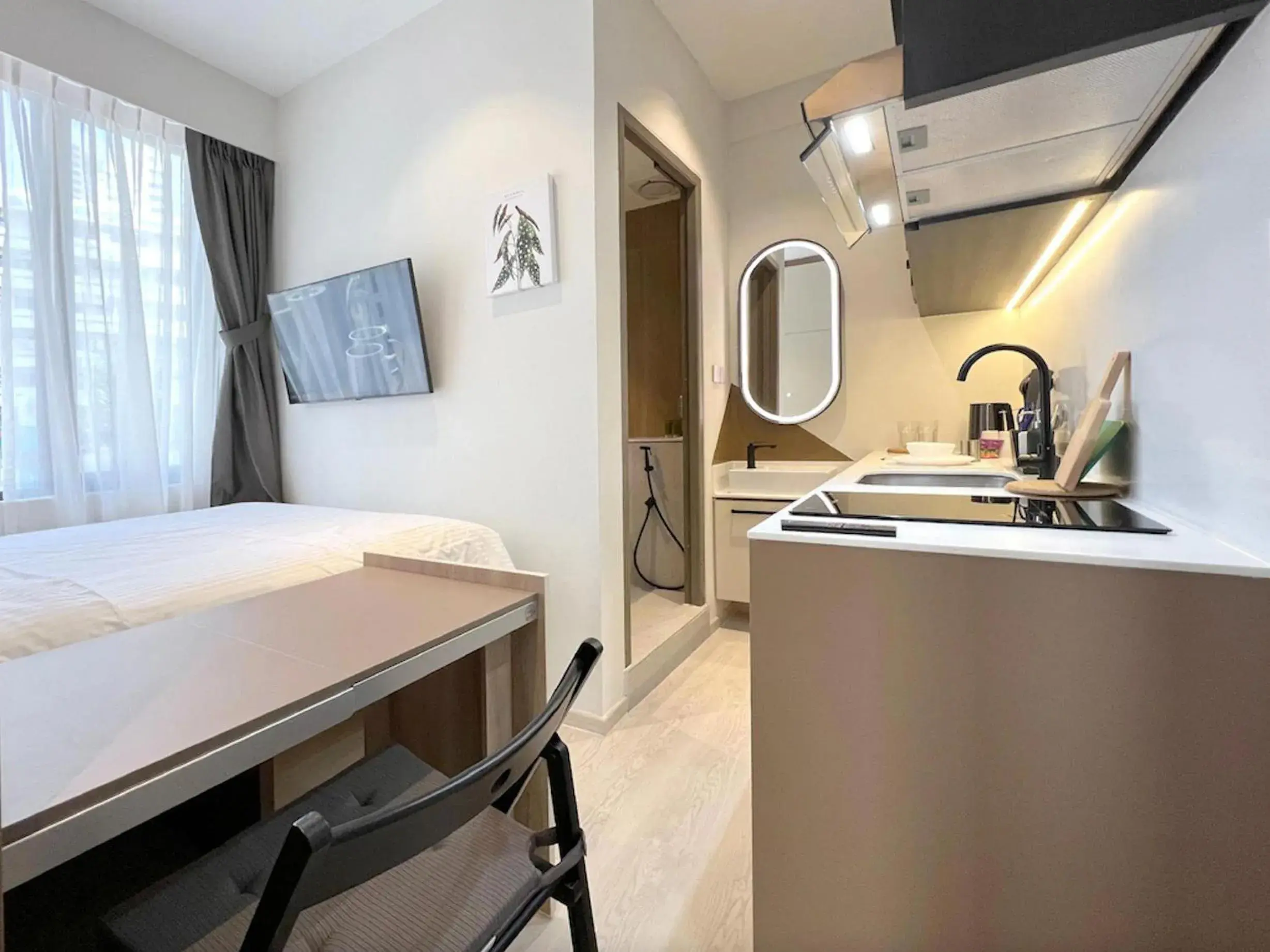 Photo of the whole room, Bed in Habyt Studios at Novena Photo of the whole room, Bed in Habyt Studios at Novena