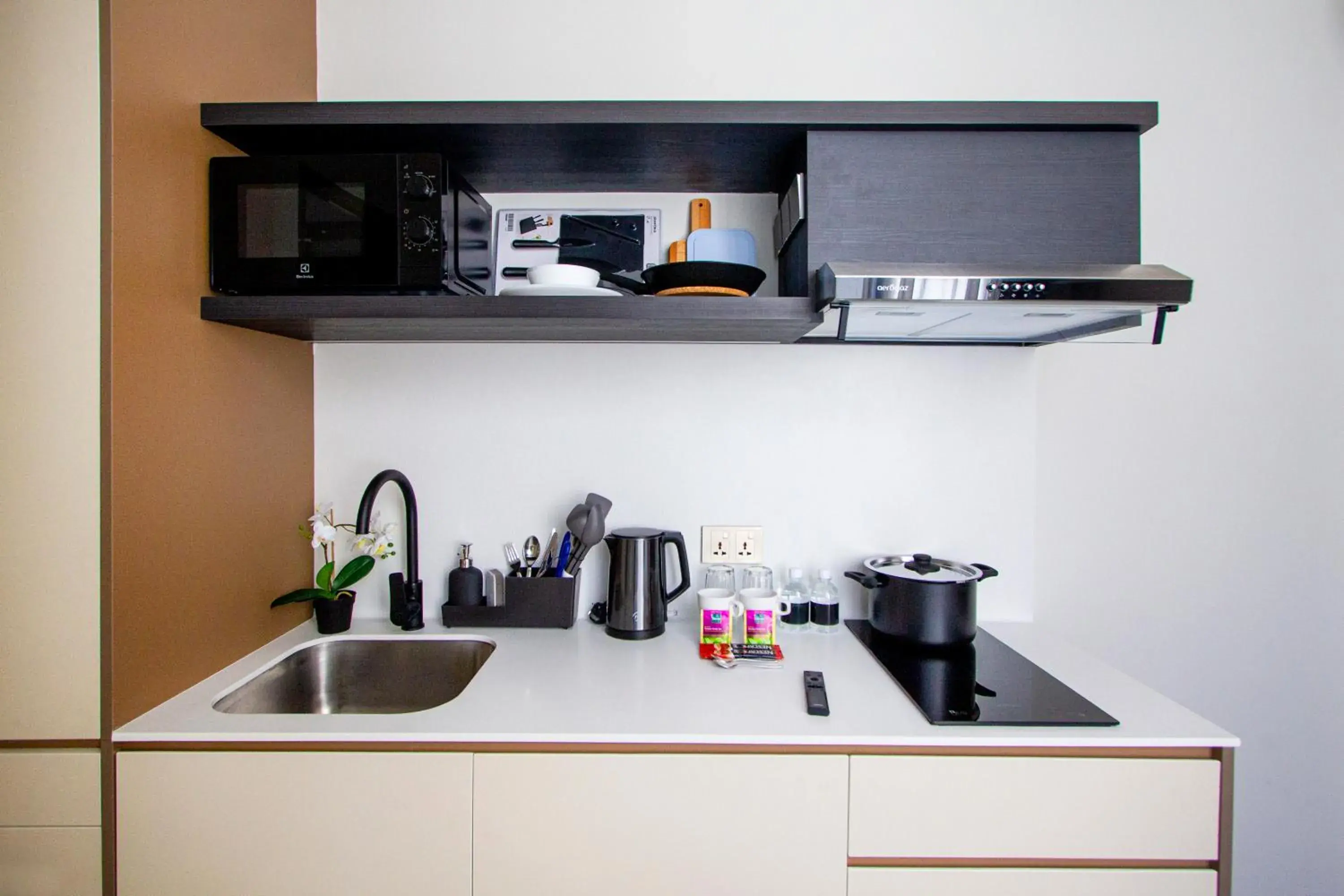 Kitchen or kitchenette in Habyt Studios at Novena Kitchen or kitchenette in Habyt Studios at Novena