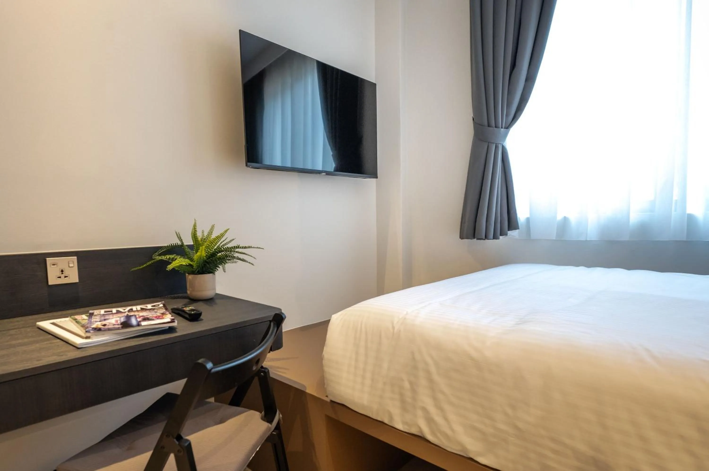 Bed in Habyt Studios at Novena