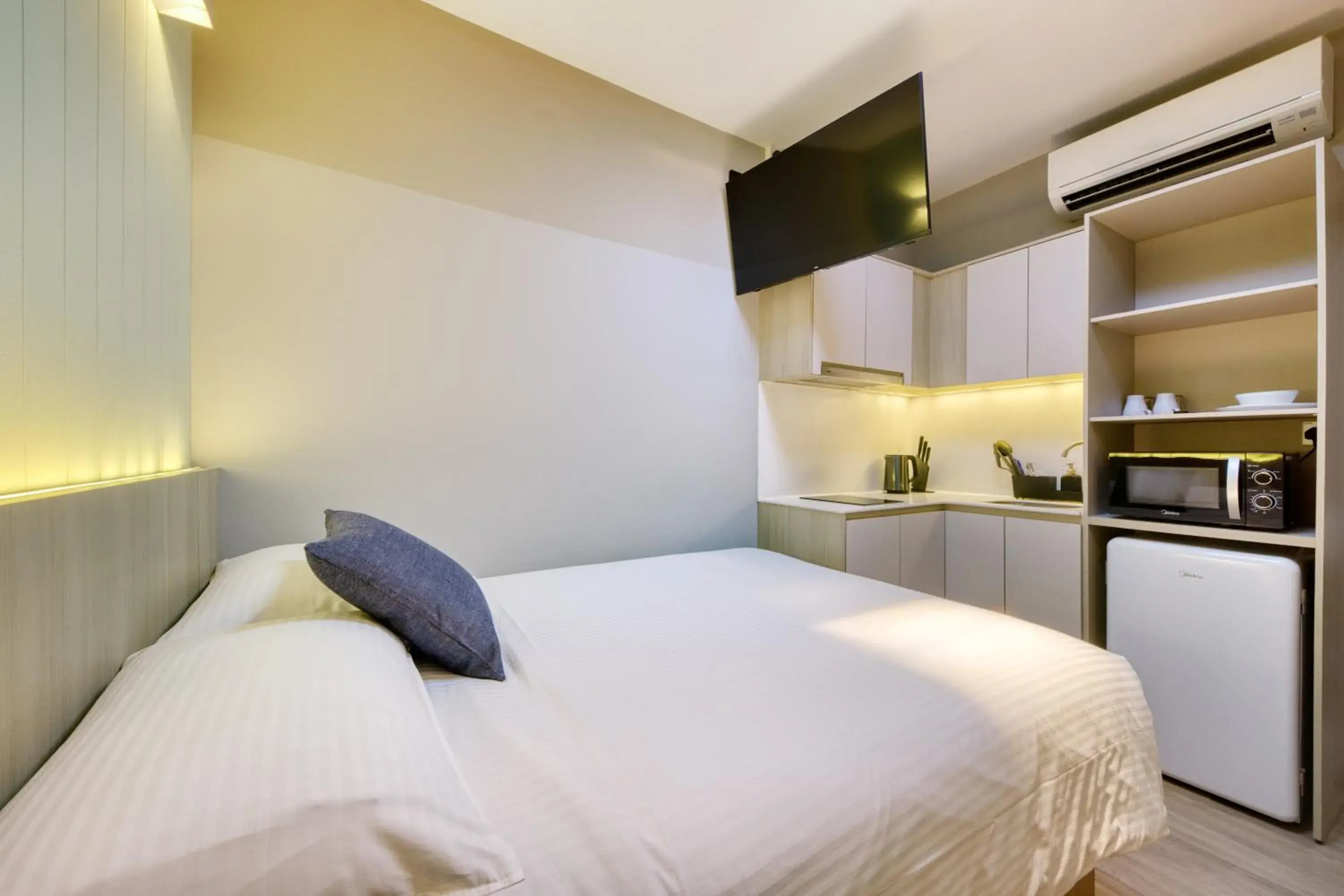 Bed in Habyt Studios Kallang Bed in Habyt Studios Kallang