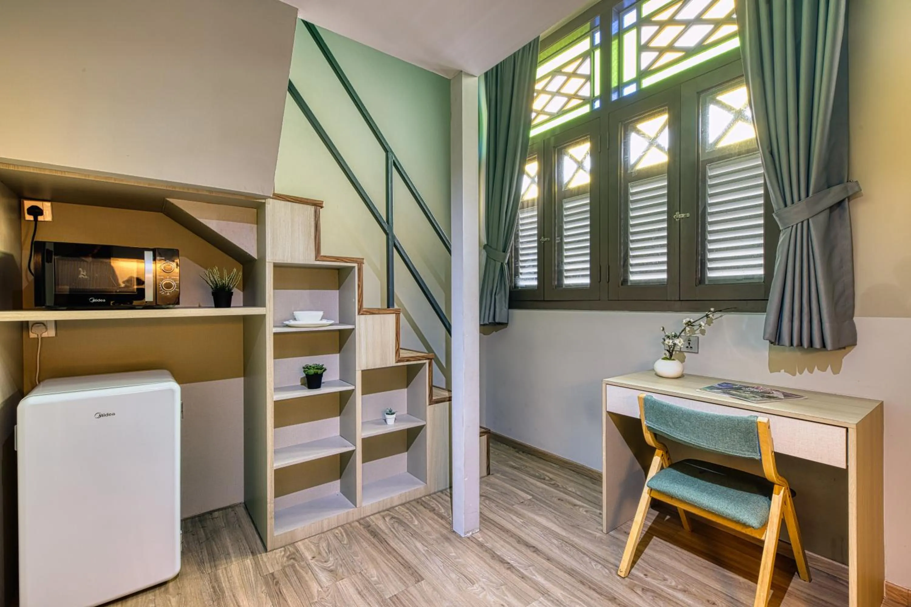 View (from property/room), Bed in Habyt Studios Kallang