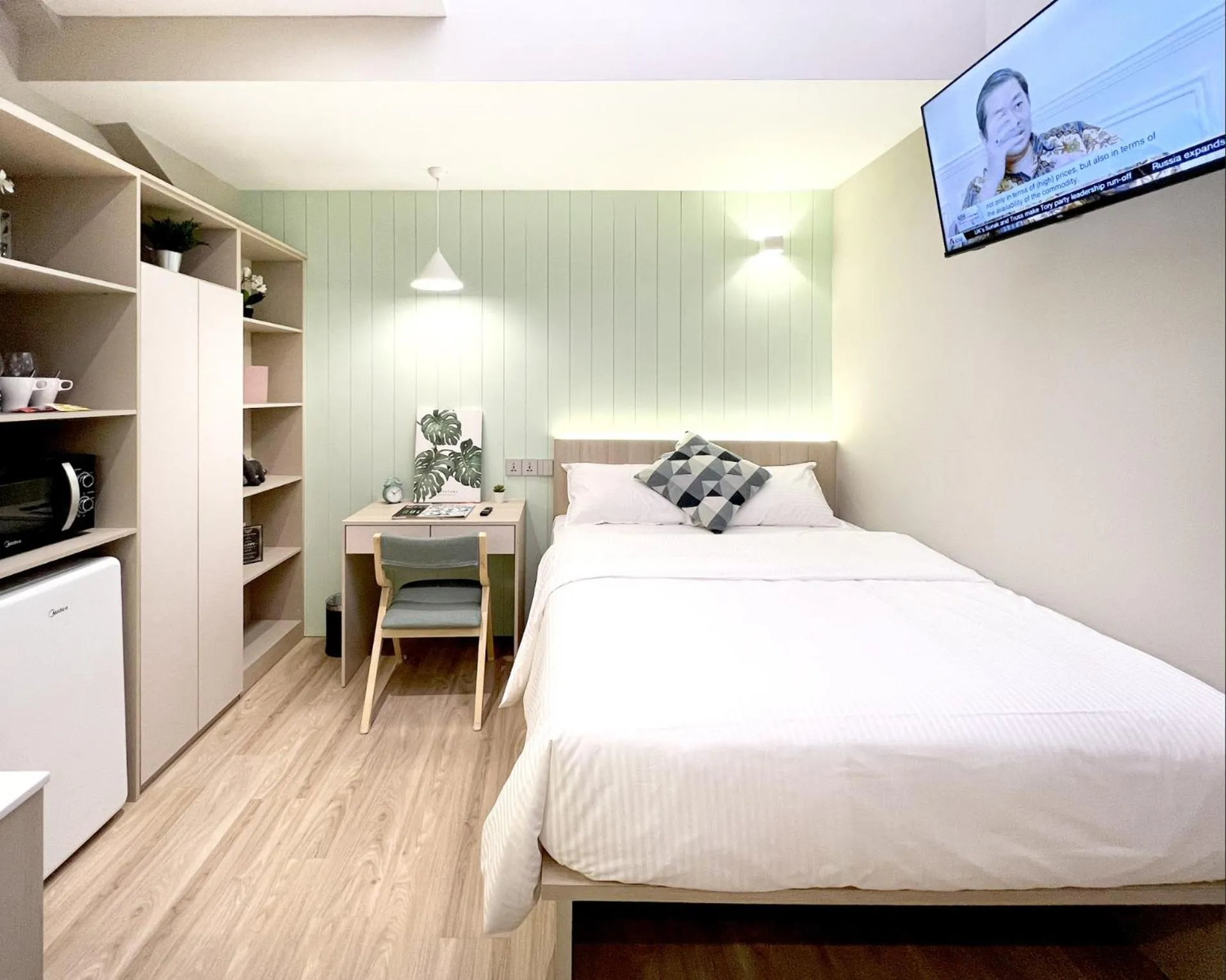 Bedroom, Bed in Habyt Studios Kallang
