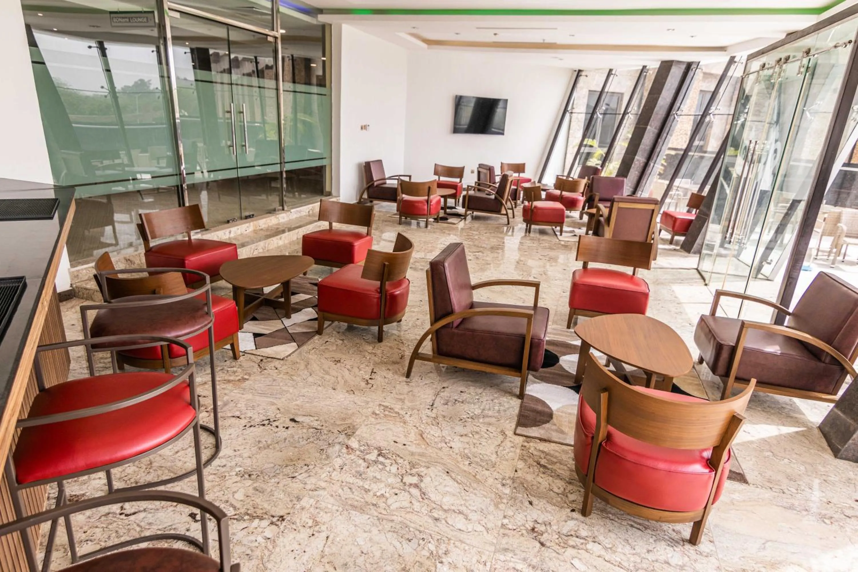 Lounge or bar in BON Hotel Octagon