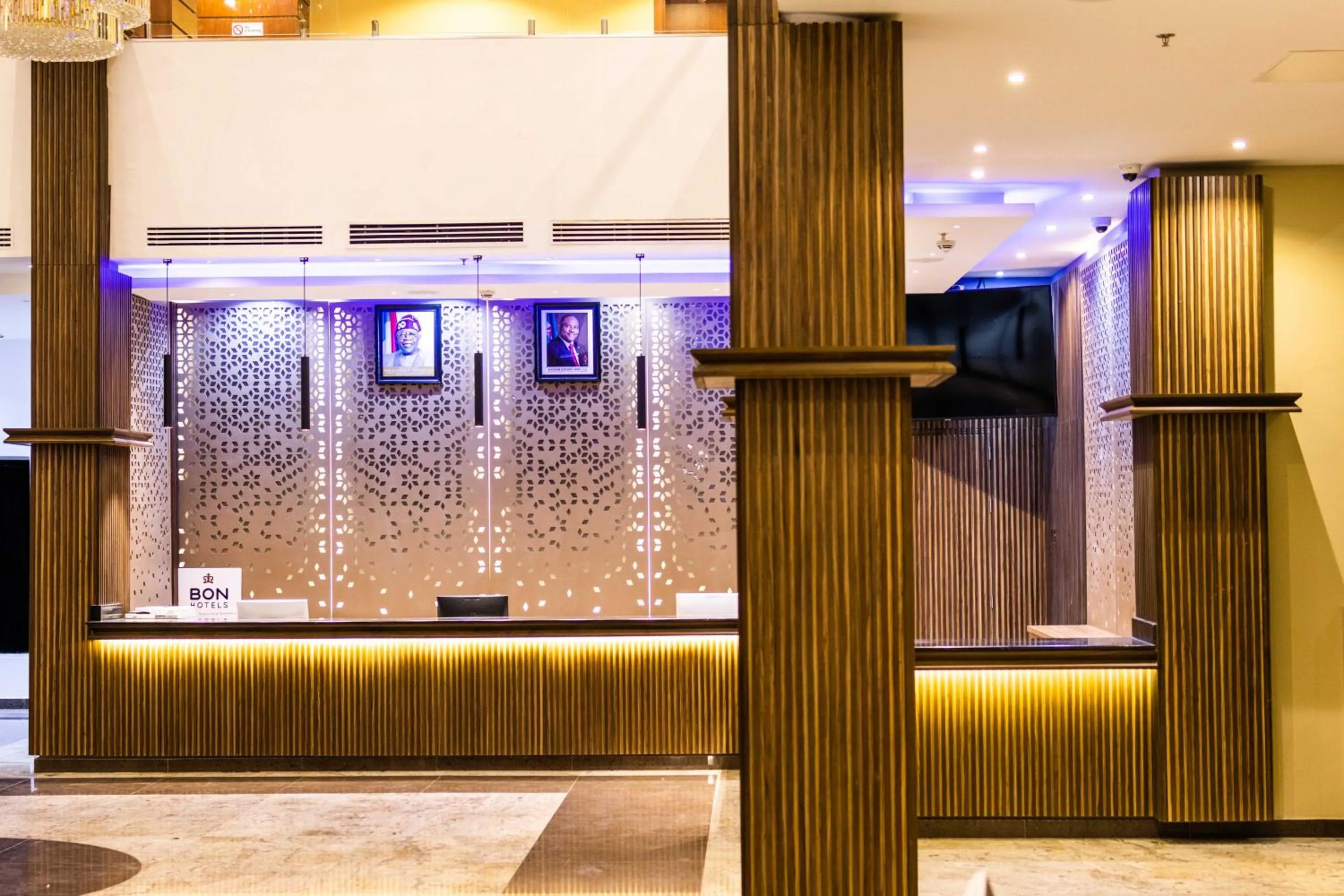 Lobby or reception in BON Hotel Octagon