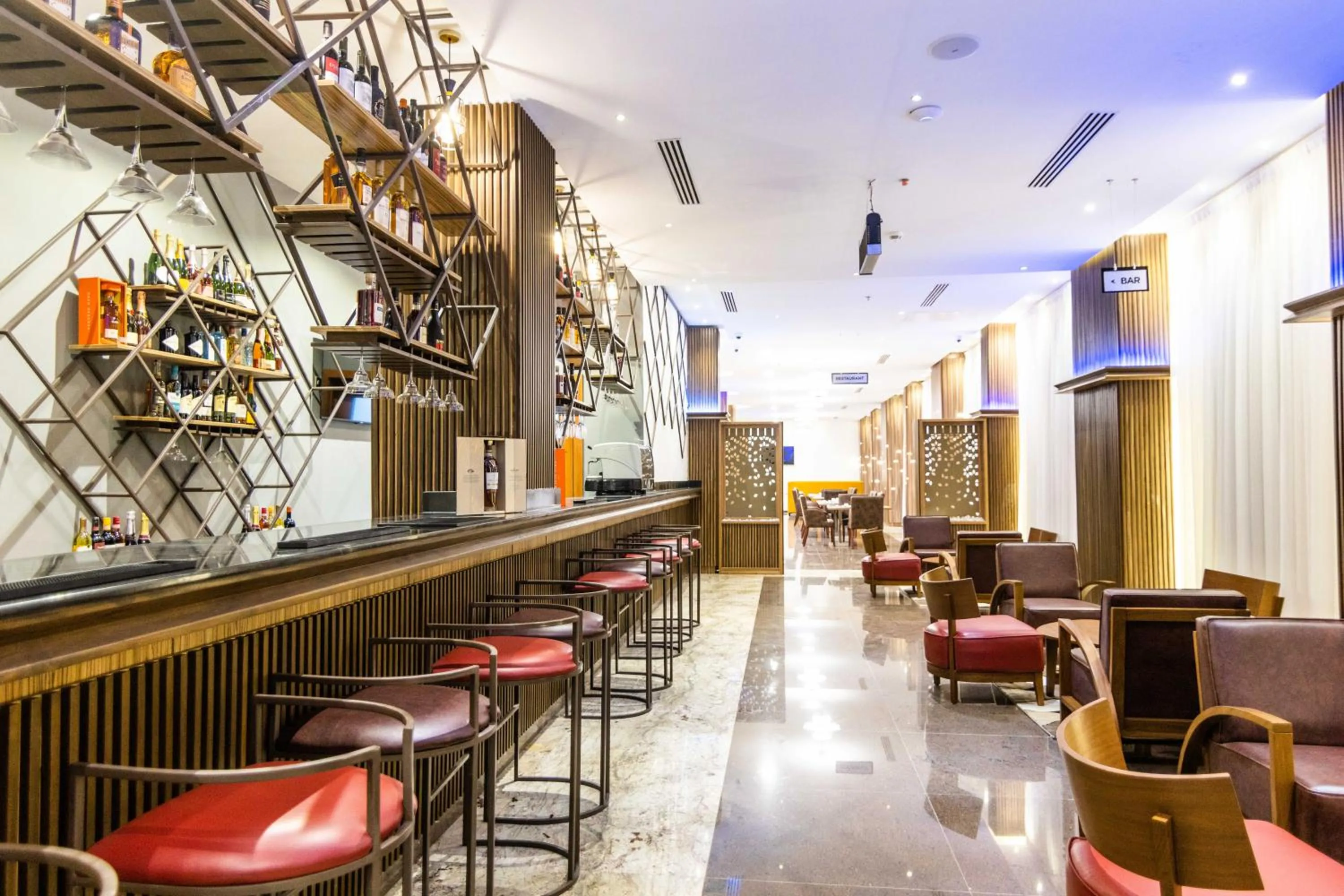 Lounge or bar in BON Hotel Octagon