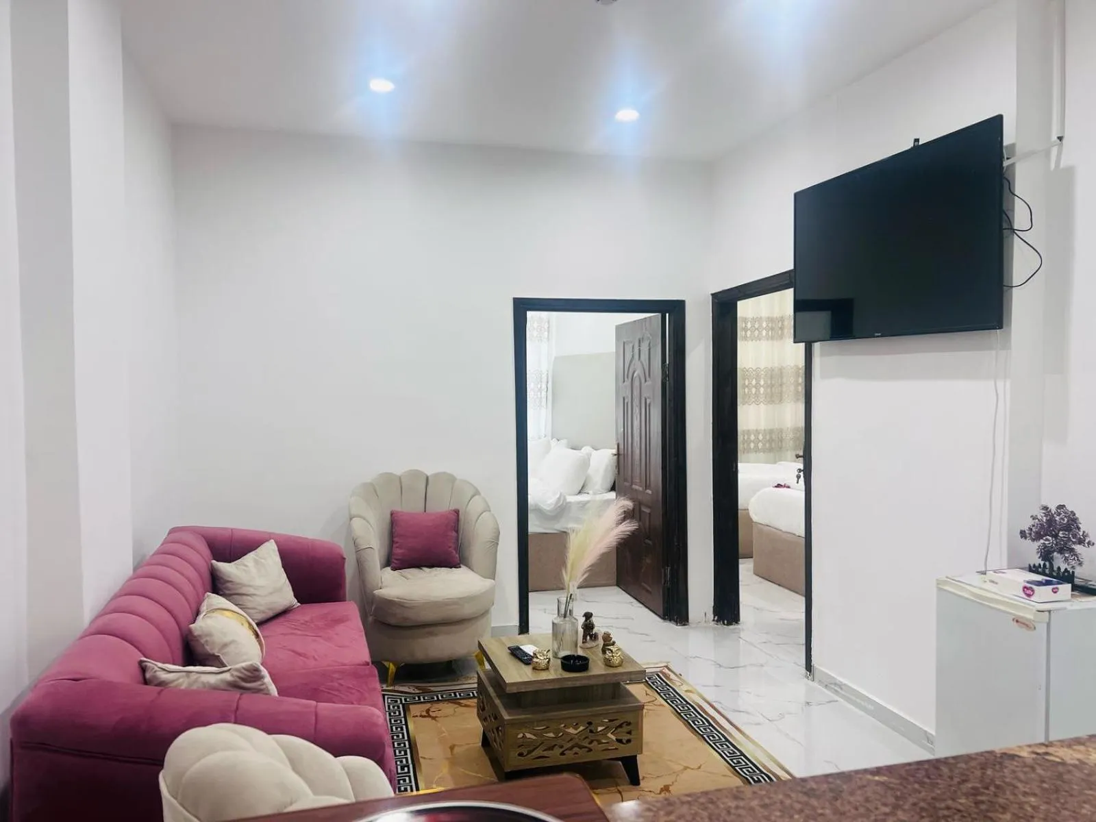 Living room in Jerash Hotel