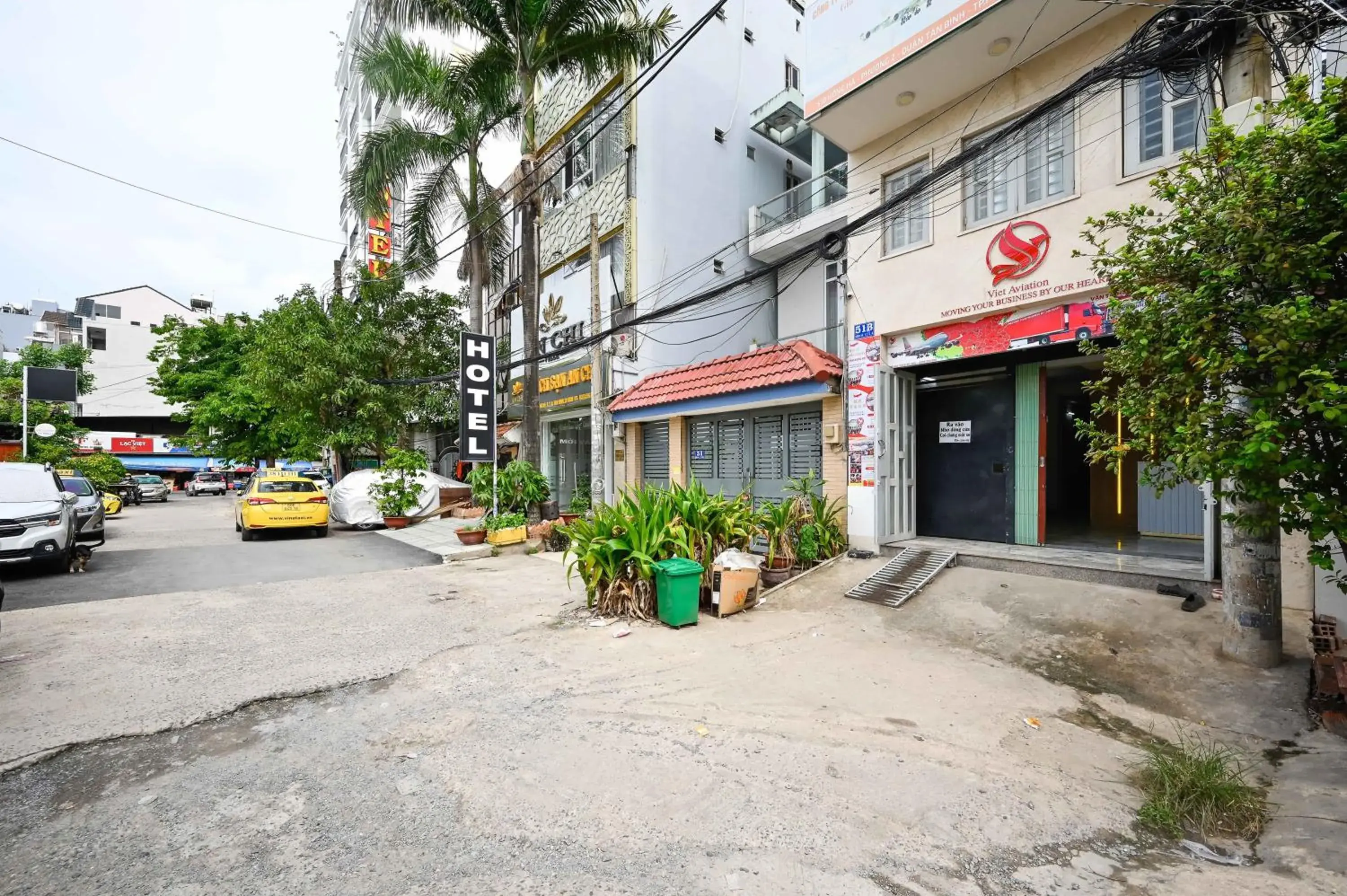 City view in Montana Hotel & Aparment Saigon Airport City view in Montana Hotel & Aparment Saigon Airport