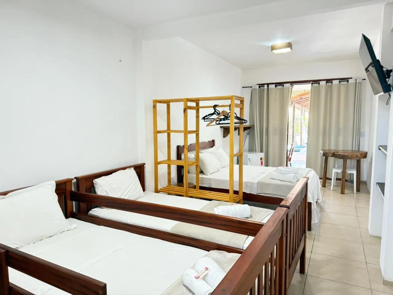 Bed in Hotel Pousada 360