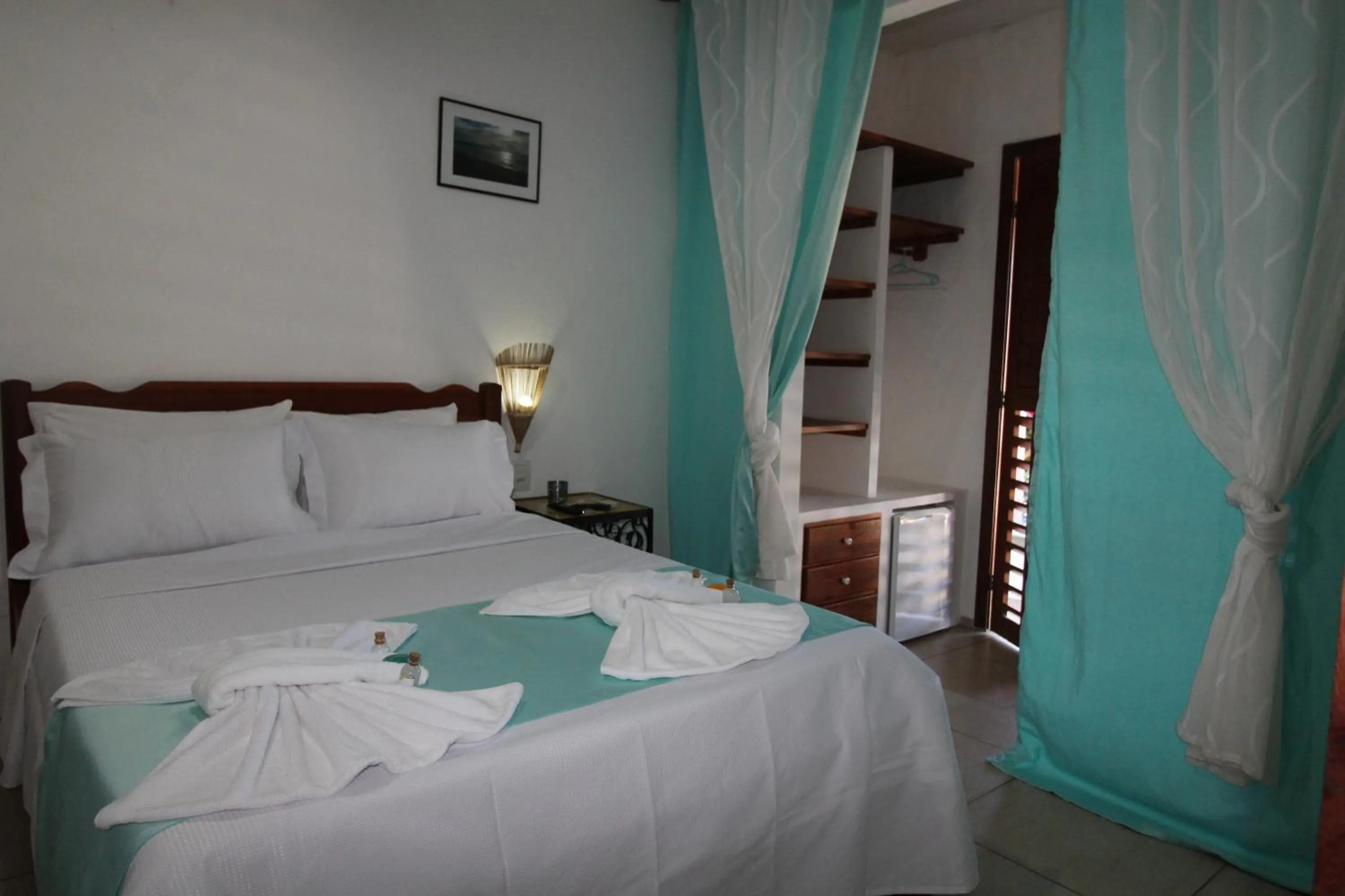 Bed in Hotel Pousada 360