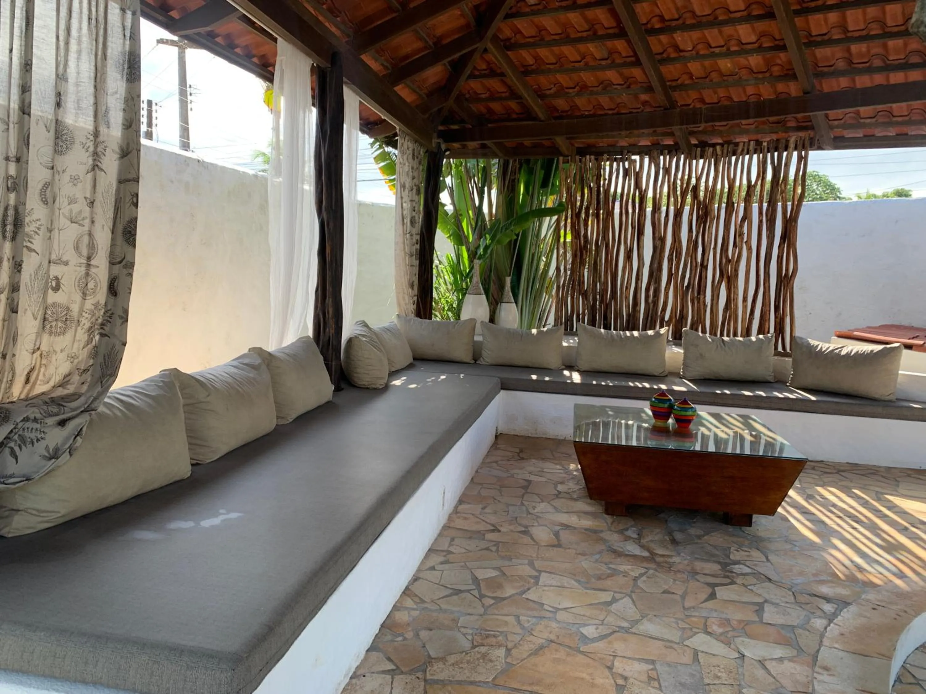 Patio in Hotel Pousada 360