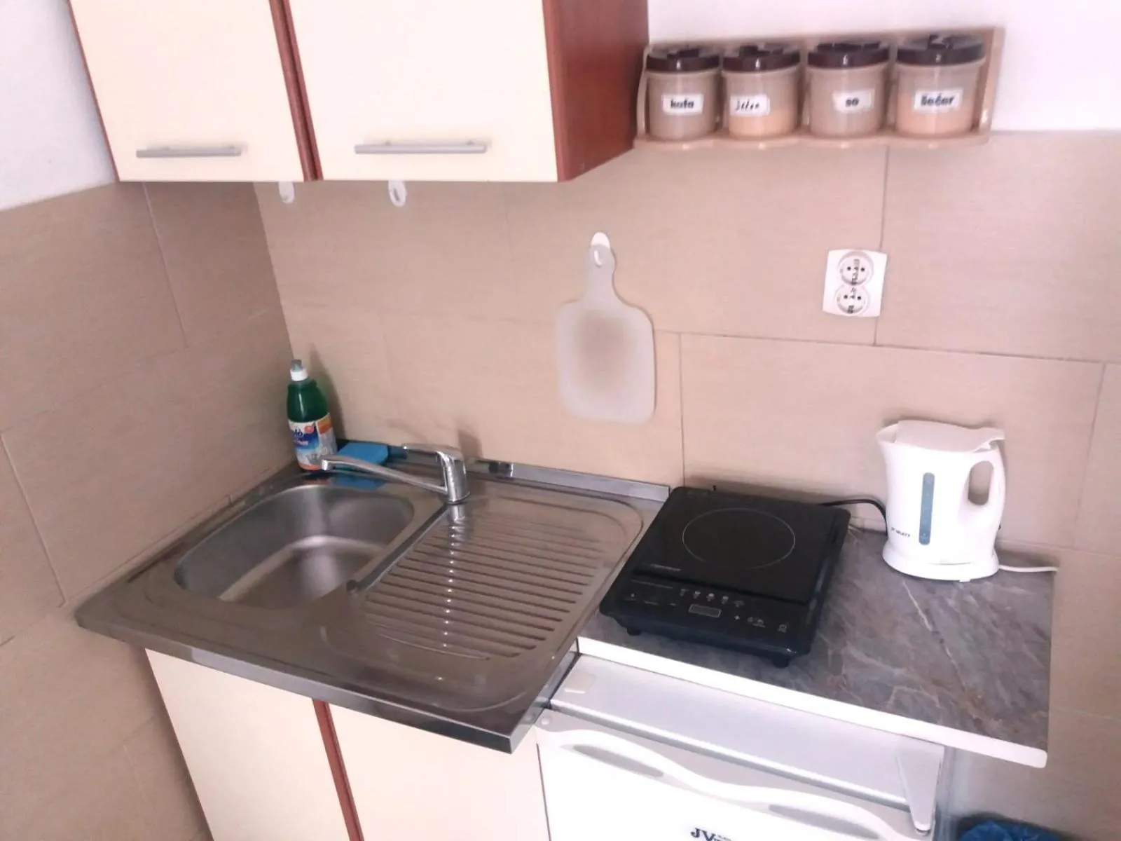 kitchen in Mirko Apartments Budva
