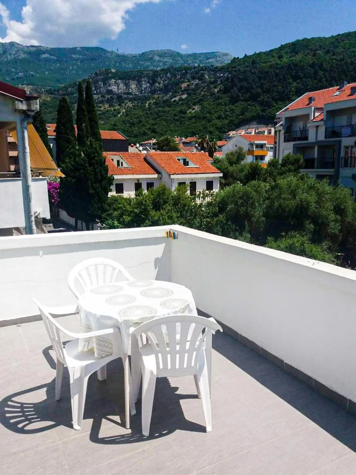 Balcony/Terrace in Mirko Apartments Budva