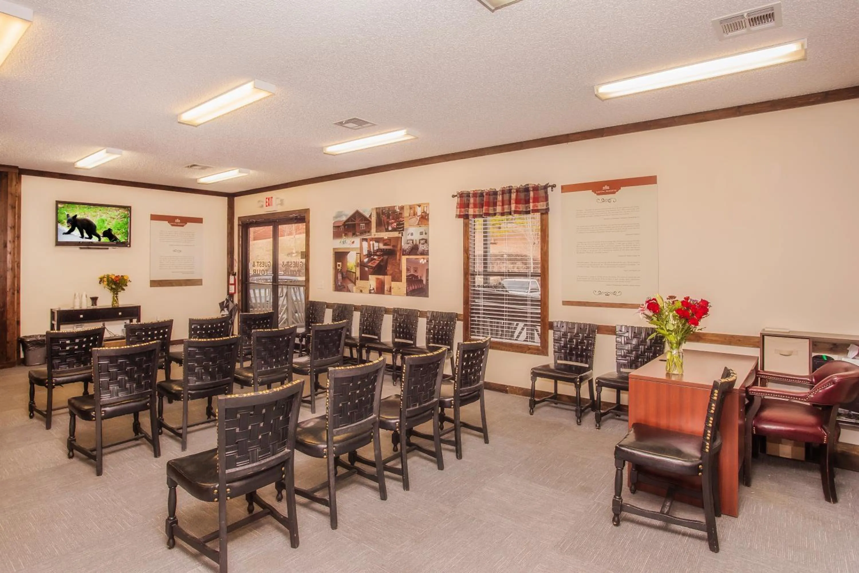 Lobby or reception in The Lodges of the Great Smoky Mountains